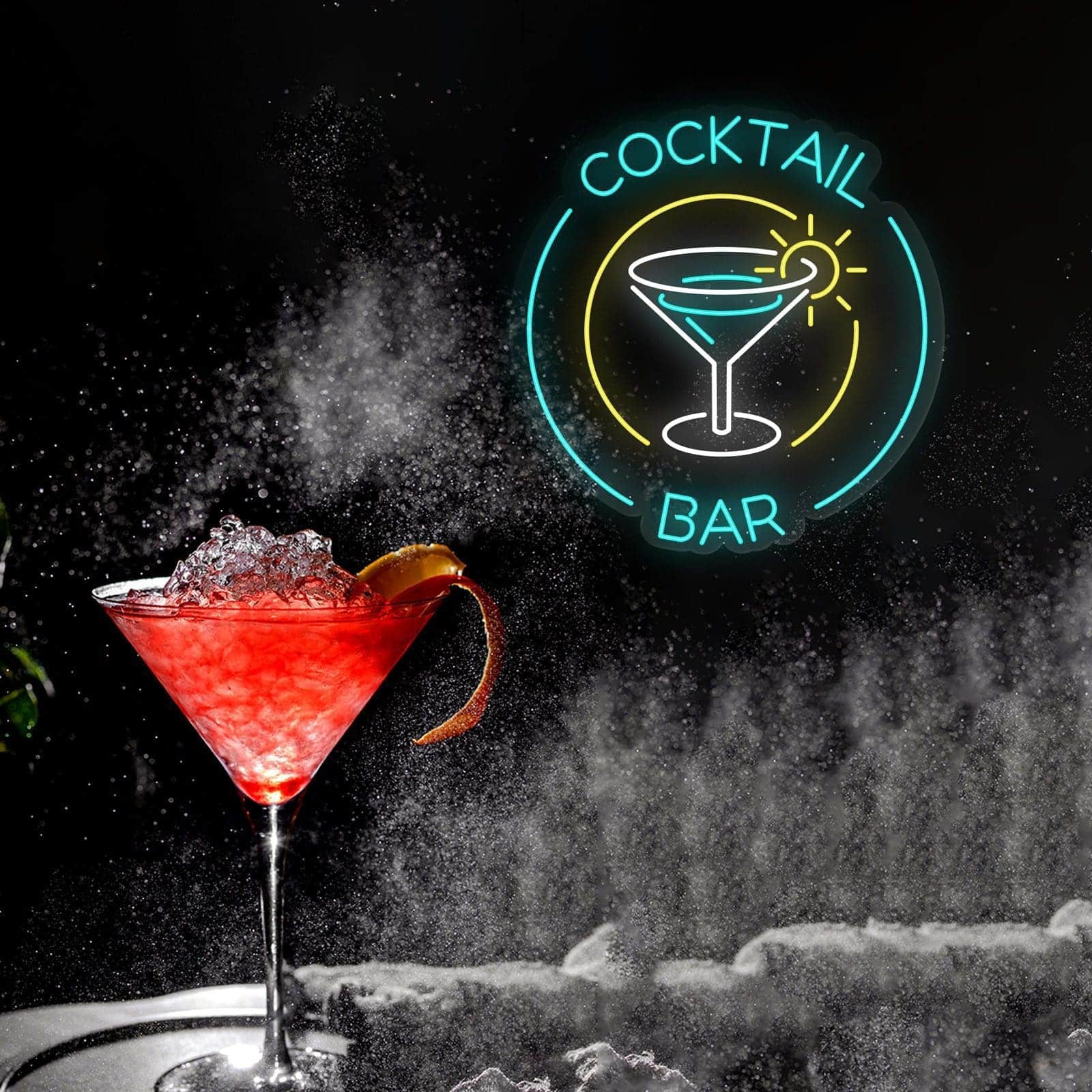 Bar de Cocktails em Néon LED - Miniatura 8