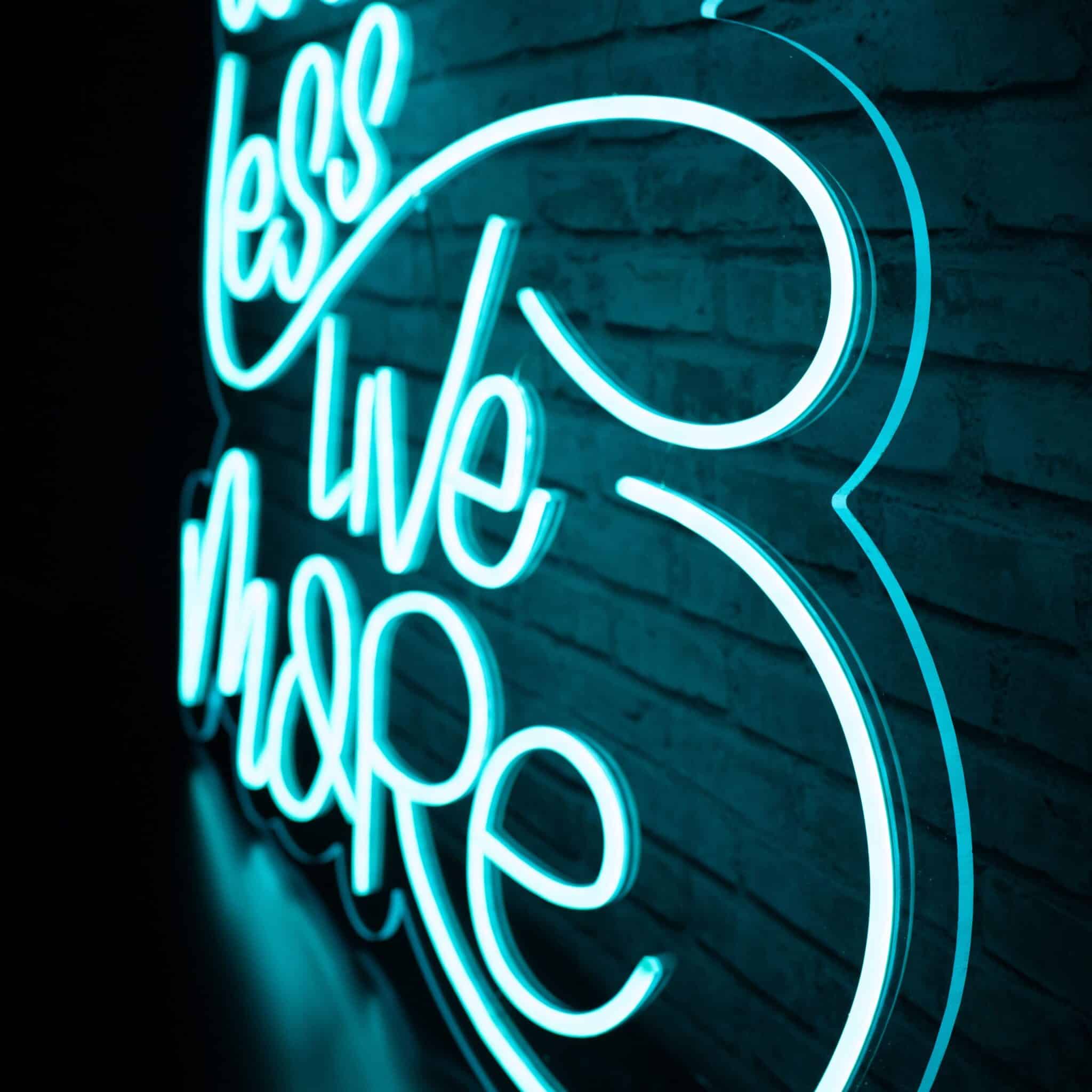 Néon Worry Less, Live More - Miniature 9