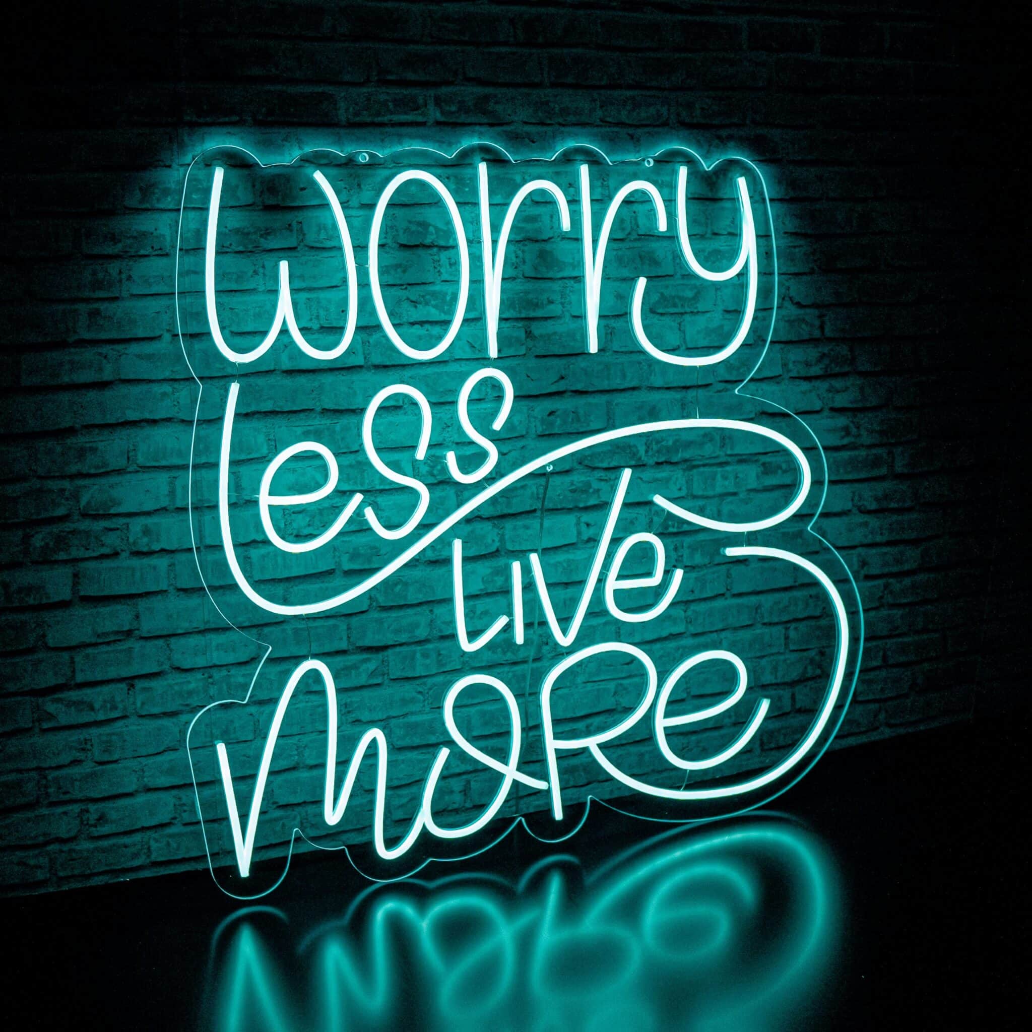 Néon Worry Less, Live More - Miniature 4