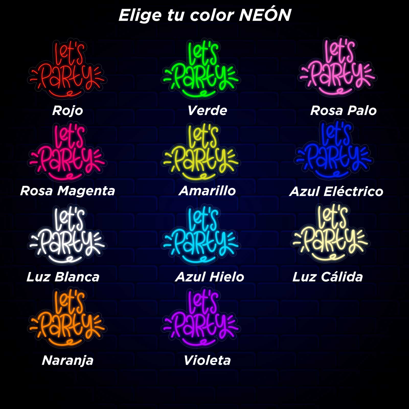 Néon Let's Party - Miniatura 6
