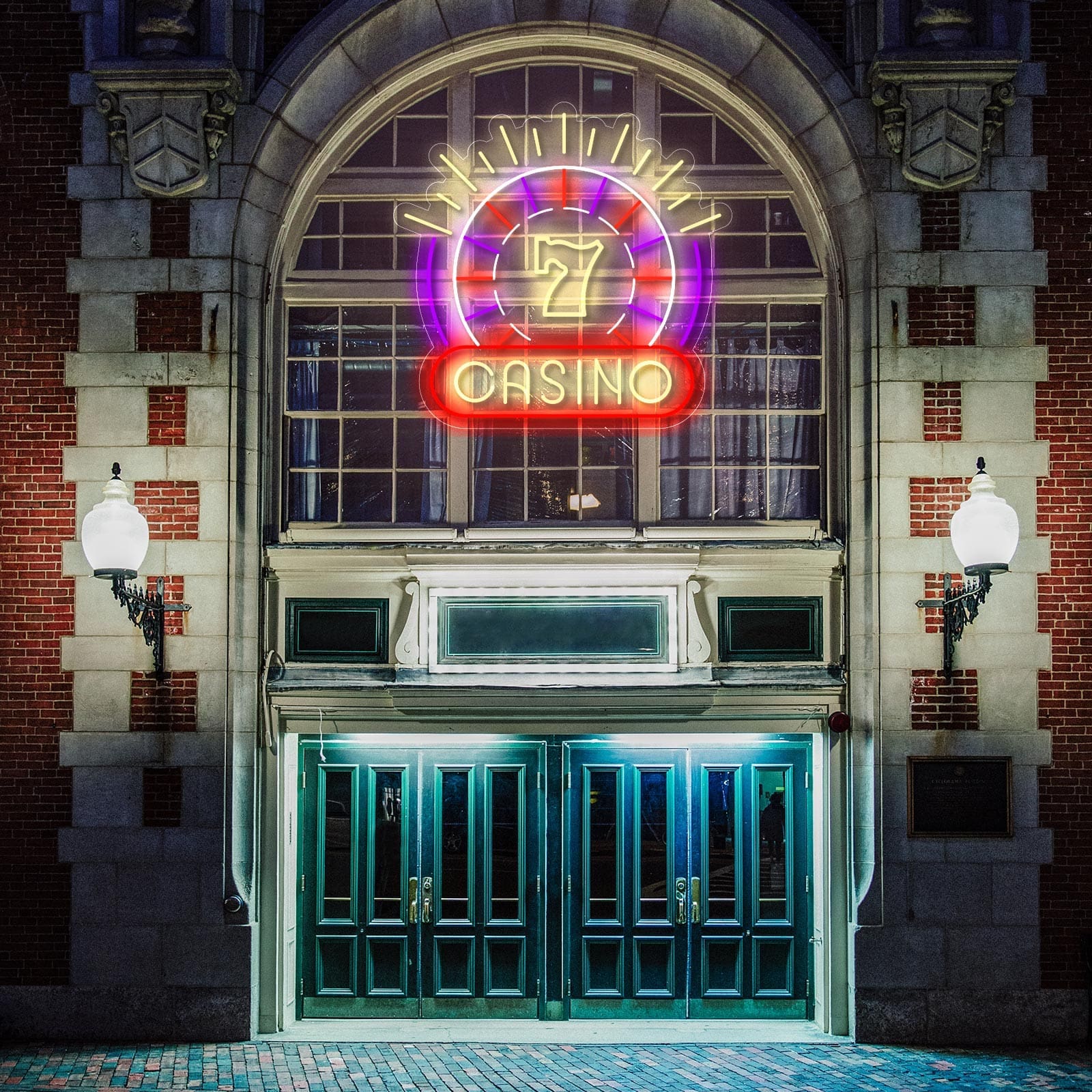 Néon CASINO - Miniatura 1