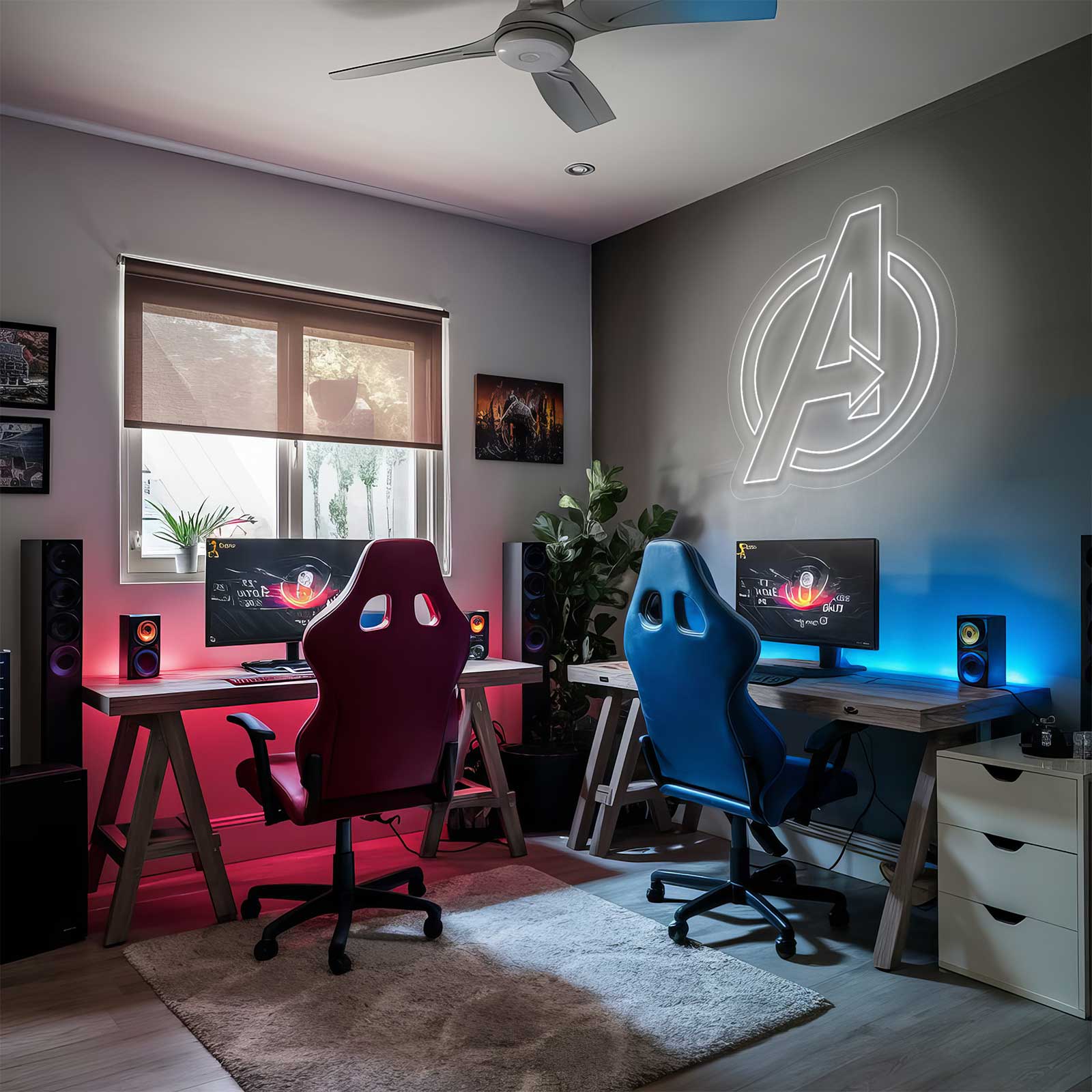 Néon Avengers - Miniature 1