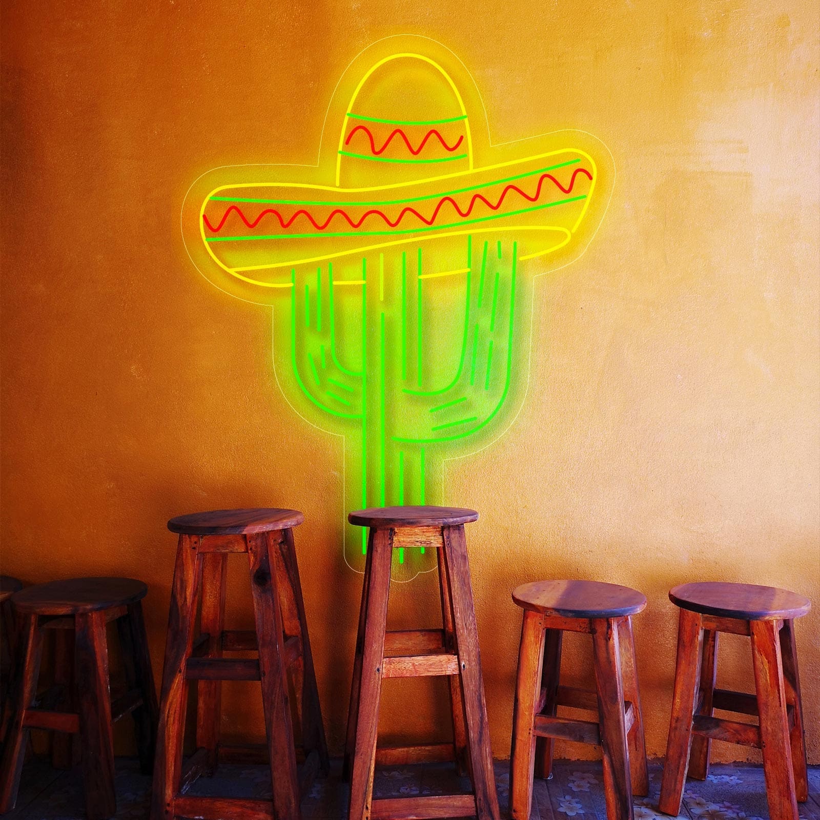 Cacto Néon Mexicano - Miniatura 1