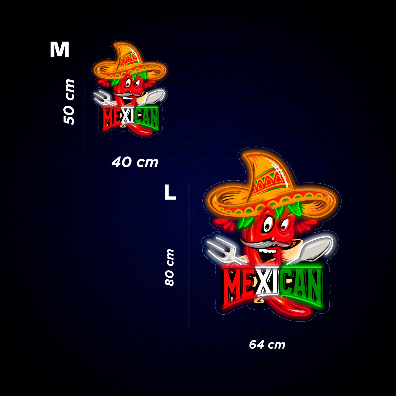 Letreiro de Néon Mexicano - Miniatura 4