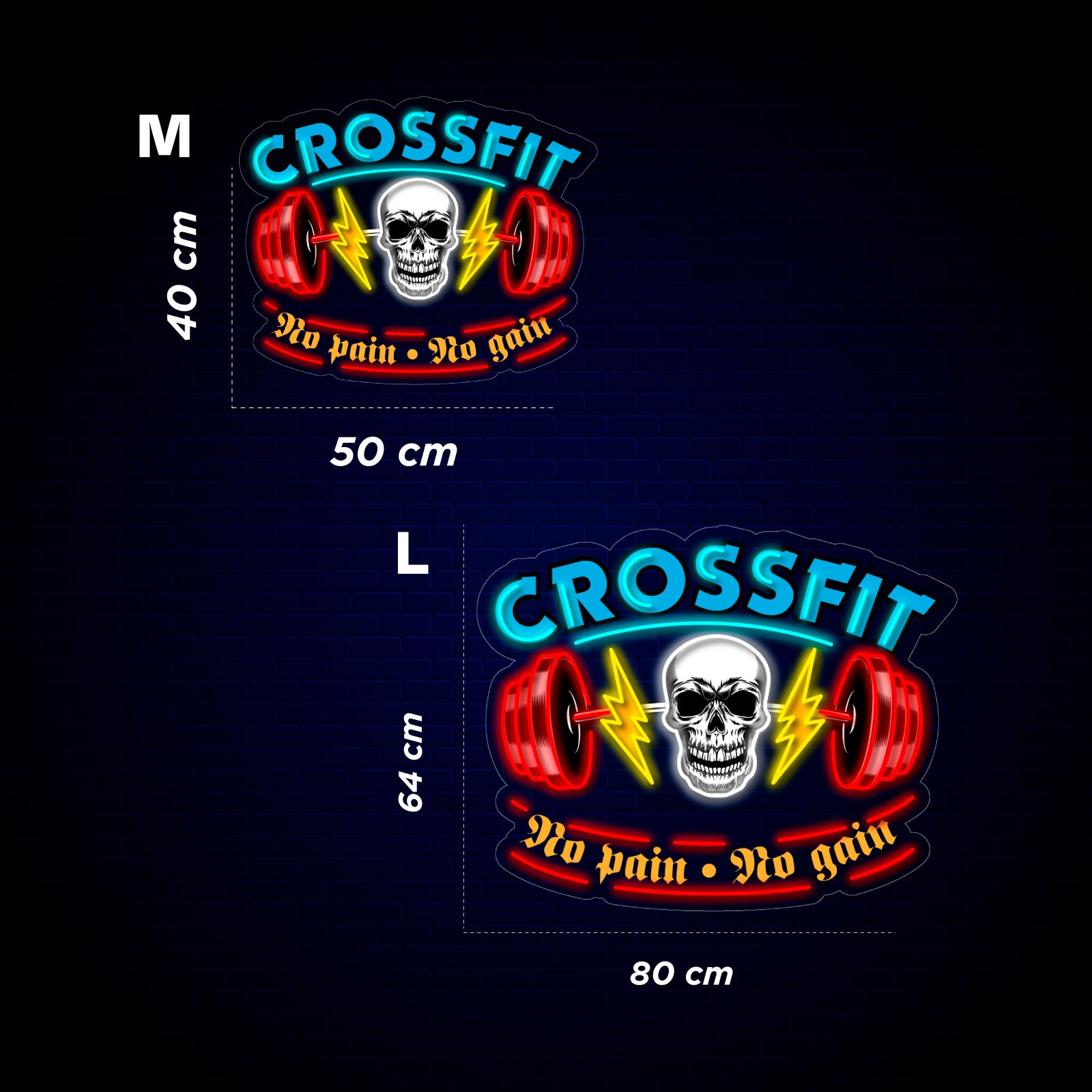 Enseigne Néon CROSSFIT - Miniature 4