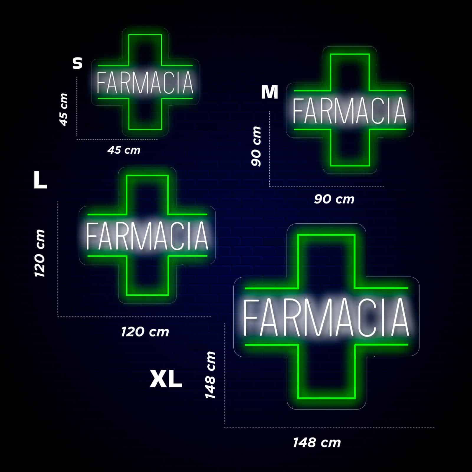 Cruz de Néon LED + Farmácia - Miniatura 4