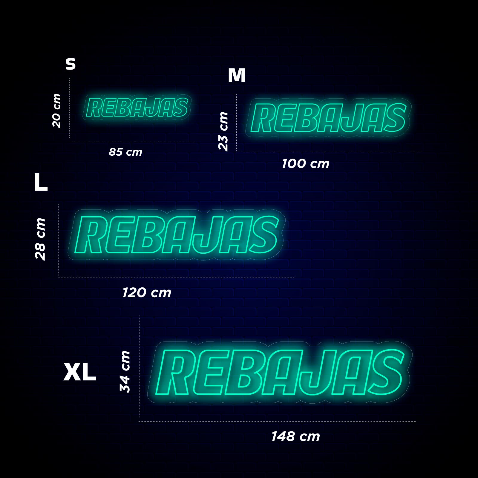 Néon Promoções Dupla Linha - Miniatura 4