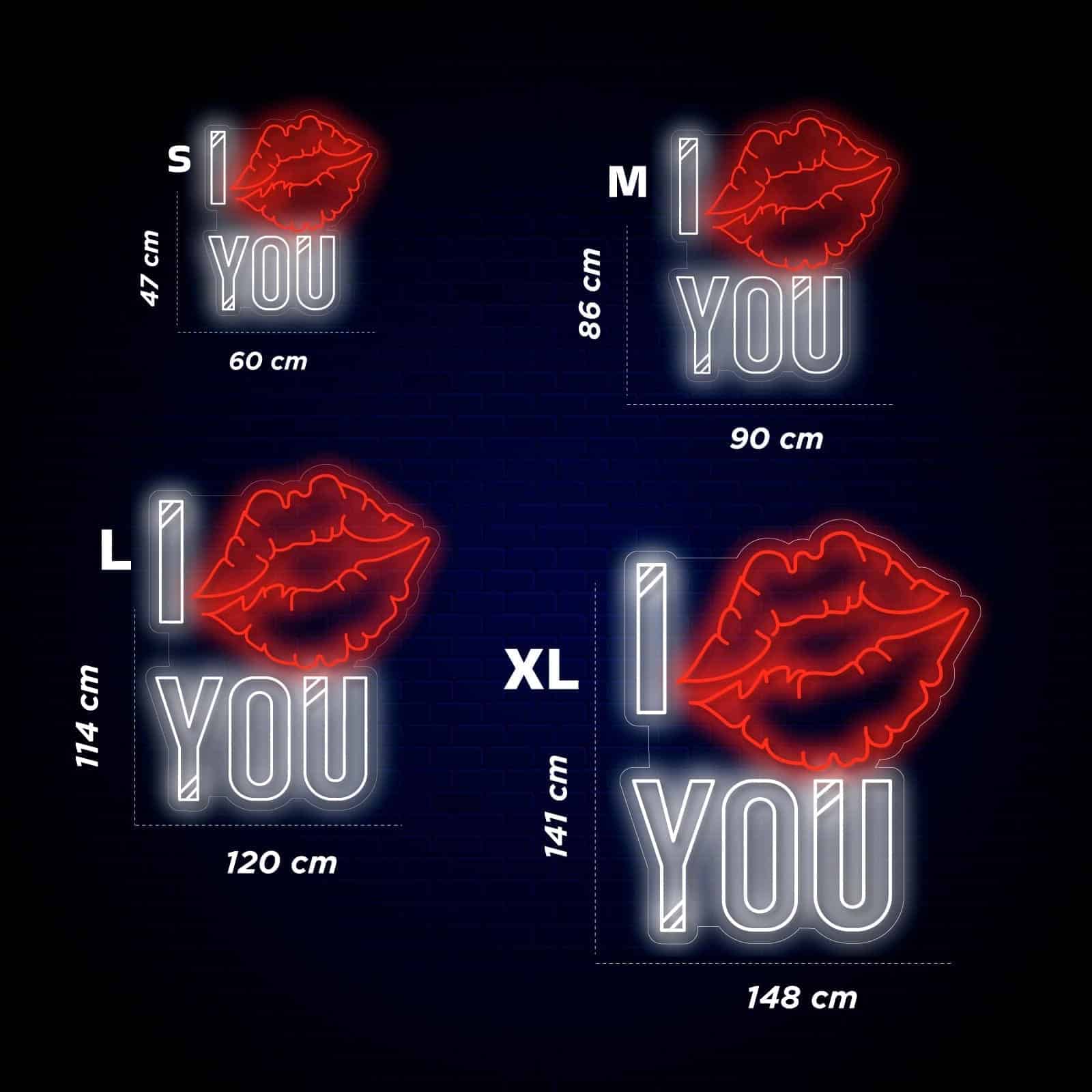 Néon I kiss YOU - Miniatura 4