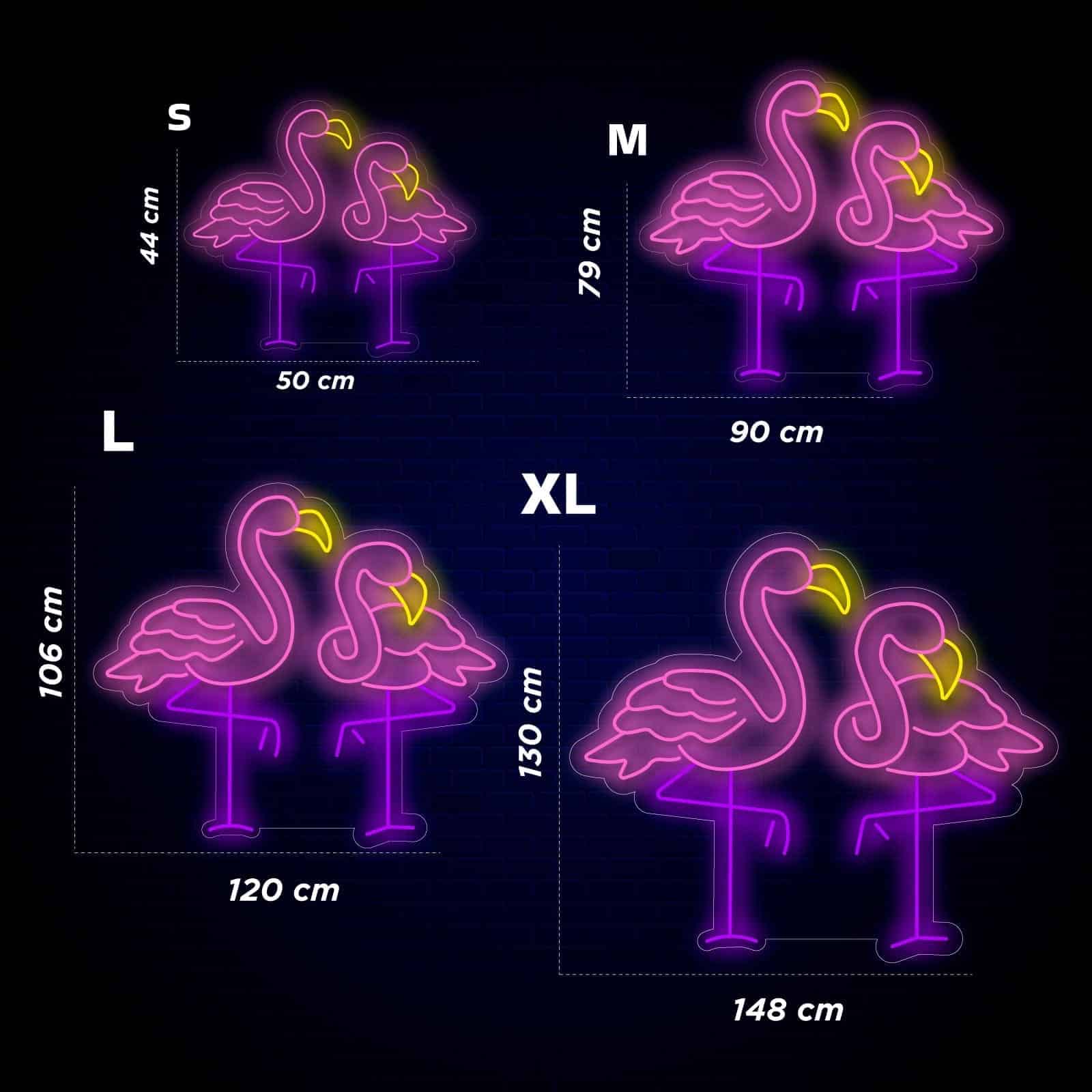 Flamingos de Néon - Miniatura 4