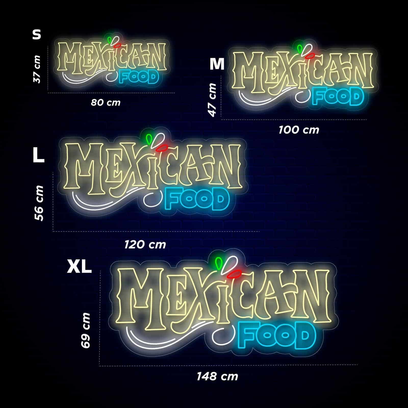 Comida Mexicana Néon - Miniatura 4