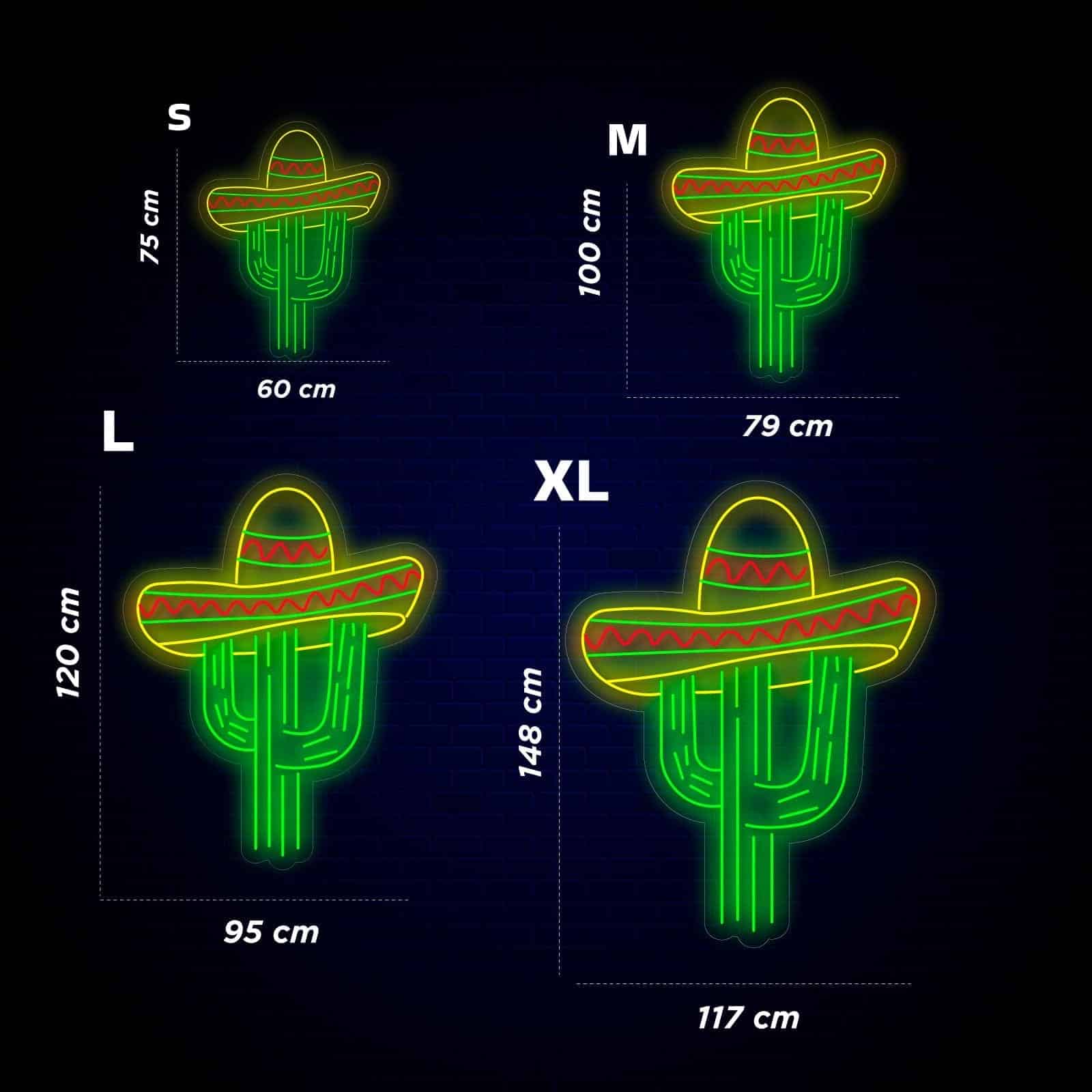 Cacto Néon Mexicano - Miniatura 4