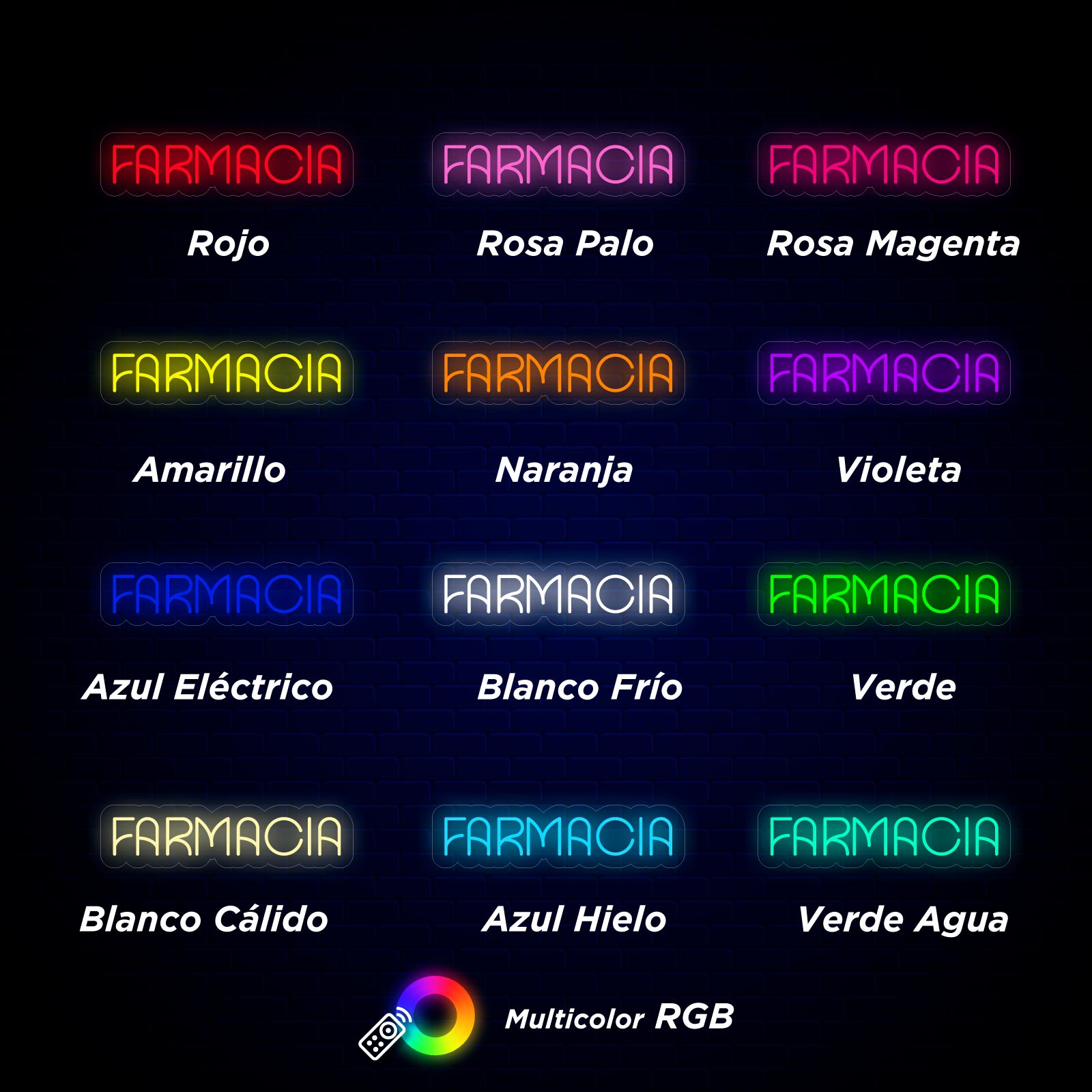 Néon para farmácia - Miniatura 5