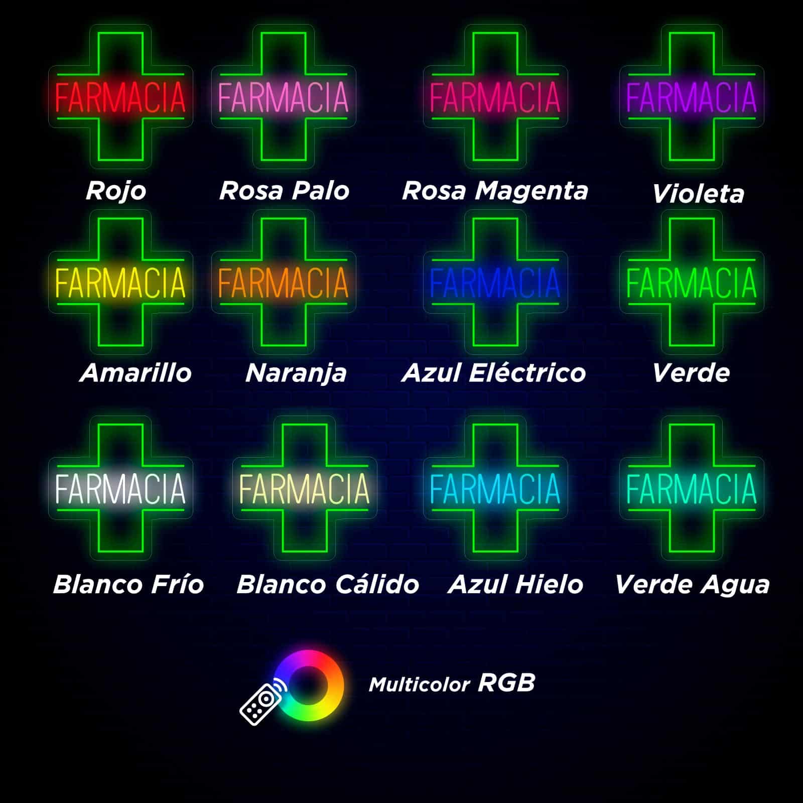 Cruz de Néon LED + Farmácia - Miniatura 5