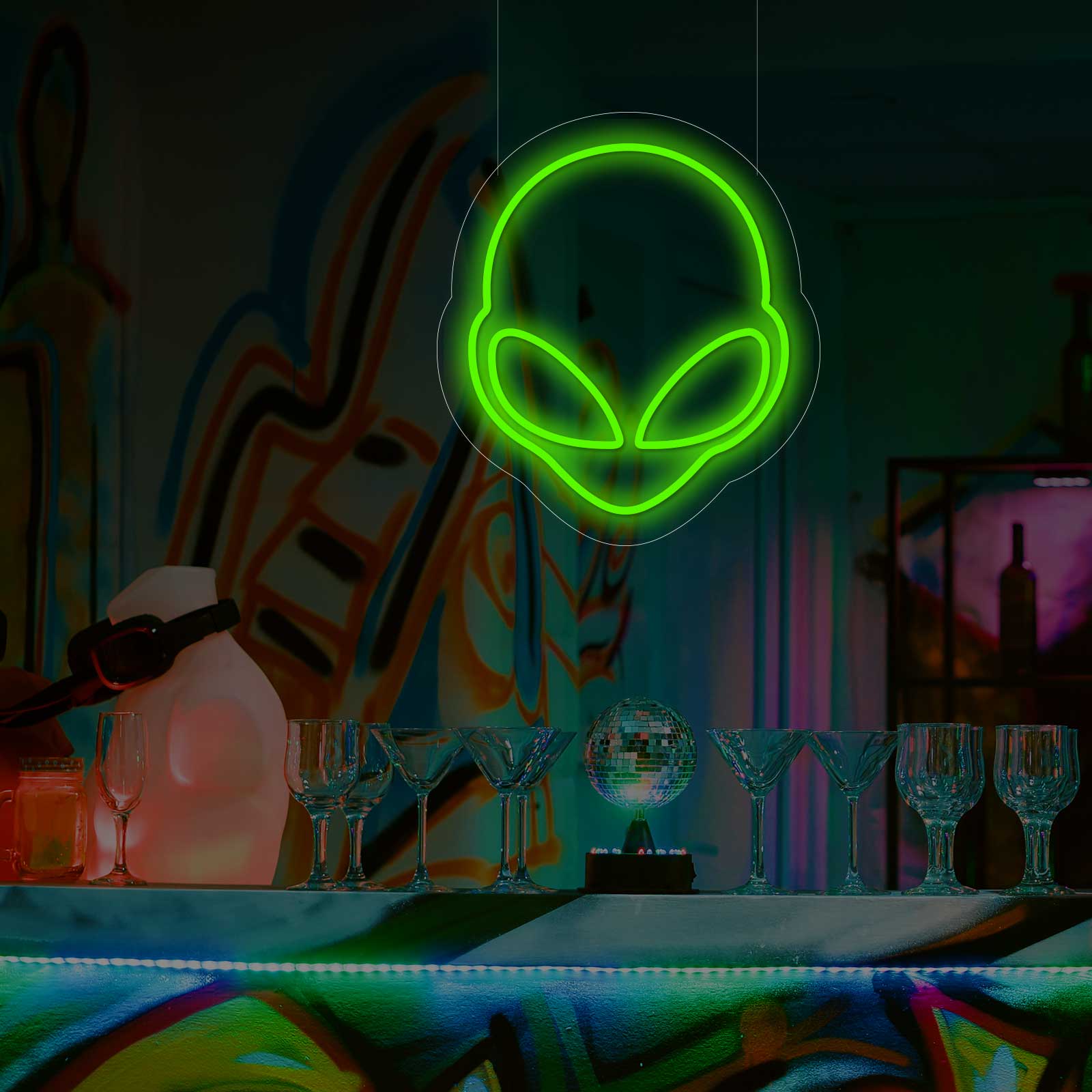 Néon Alien - Miniature 1