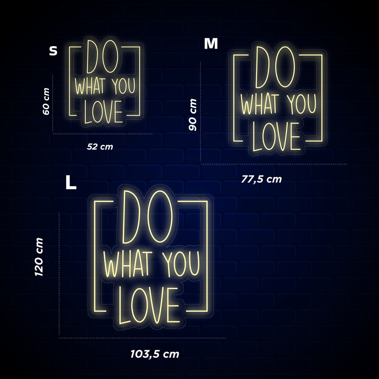 Néon Do What You Love - Miniatura 5