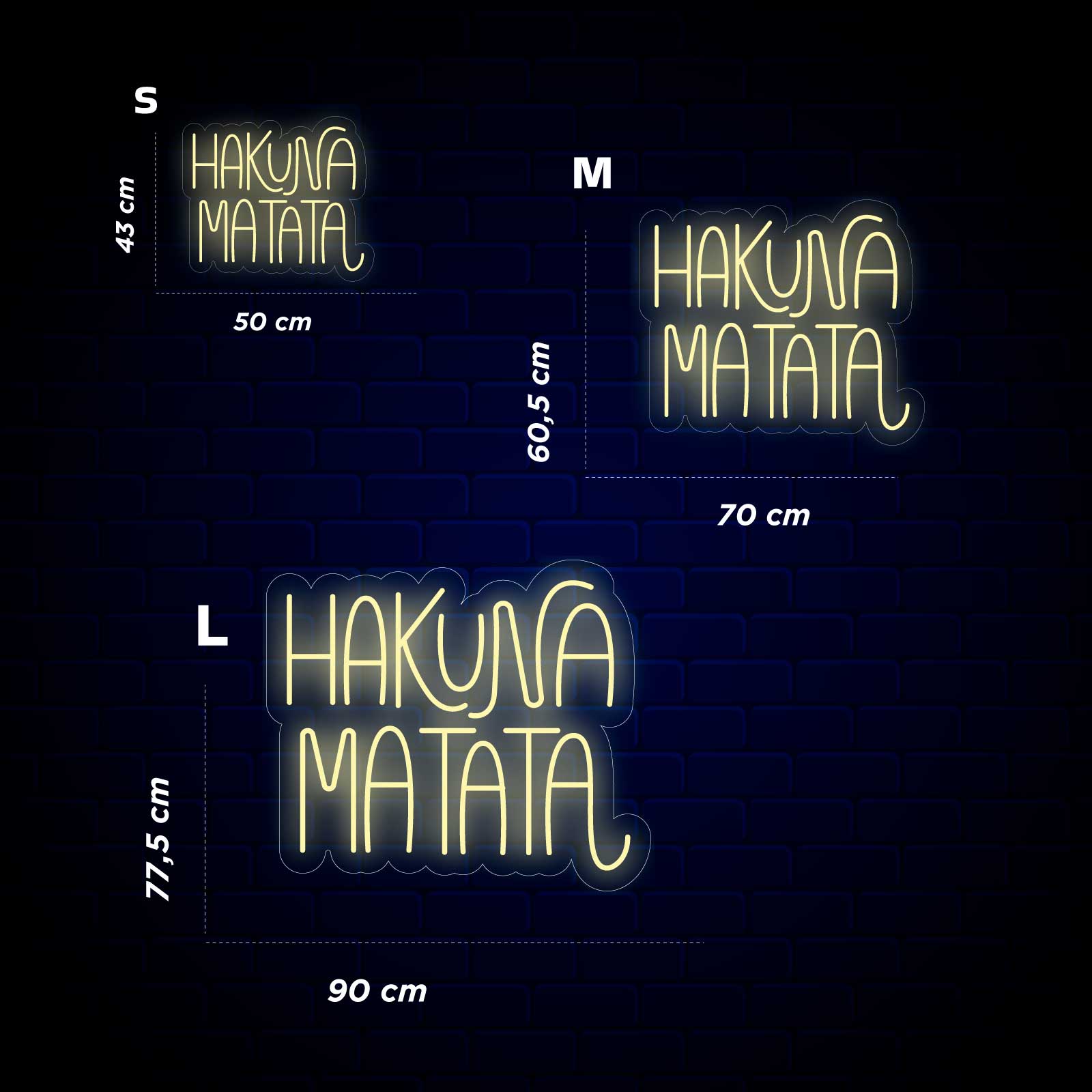 Néon Hakuna Matata - Miniatura 4