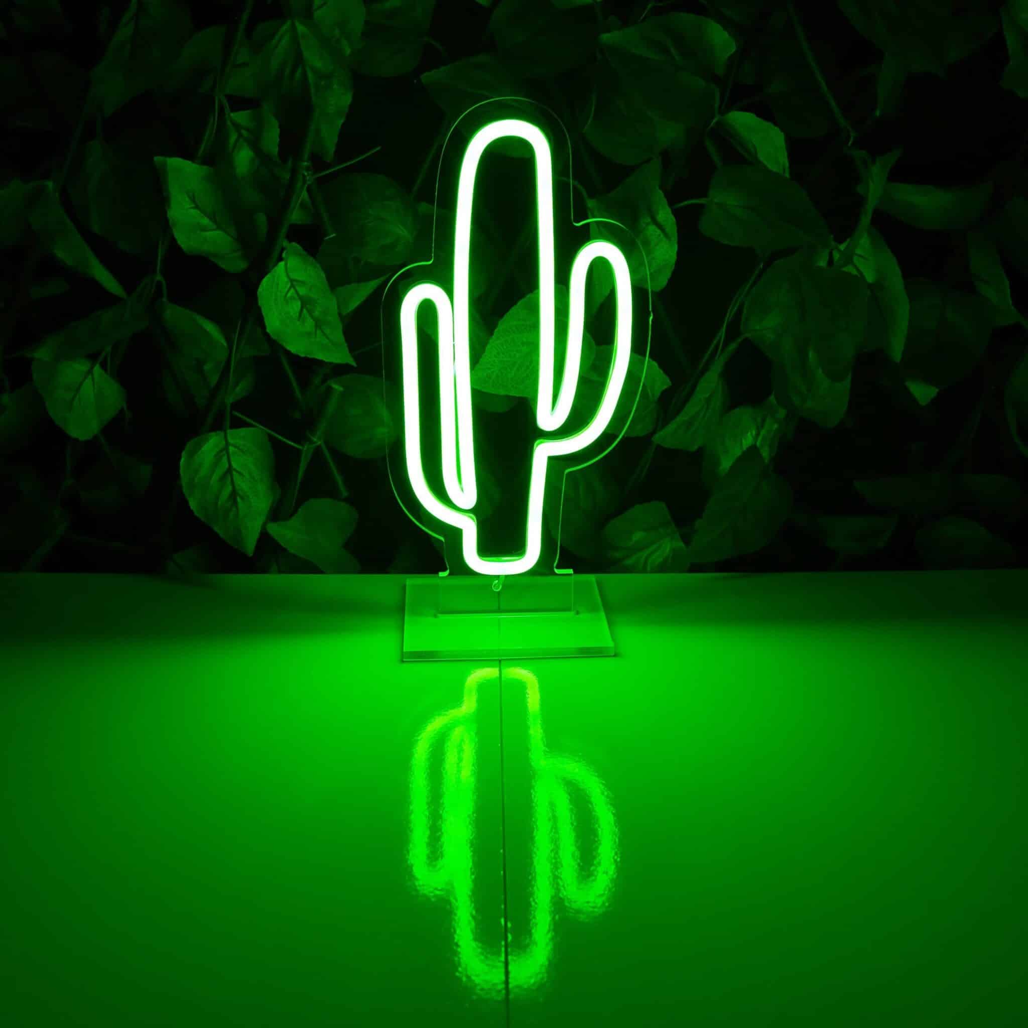 Lampe Néon Cactus - Miniature 7