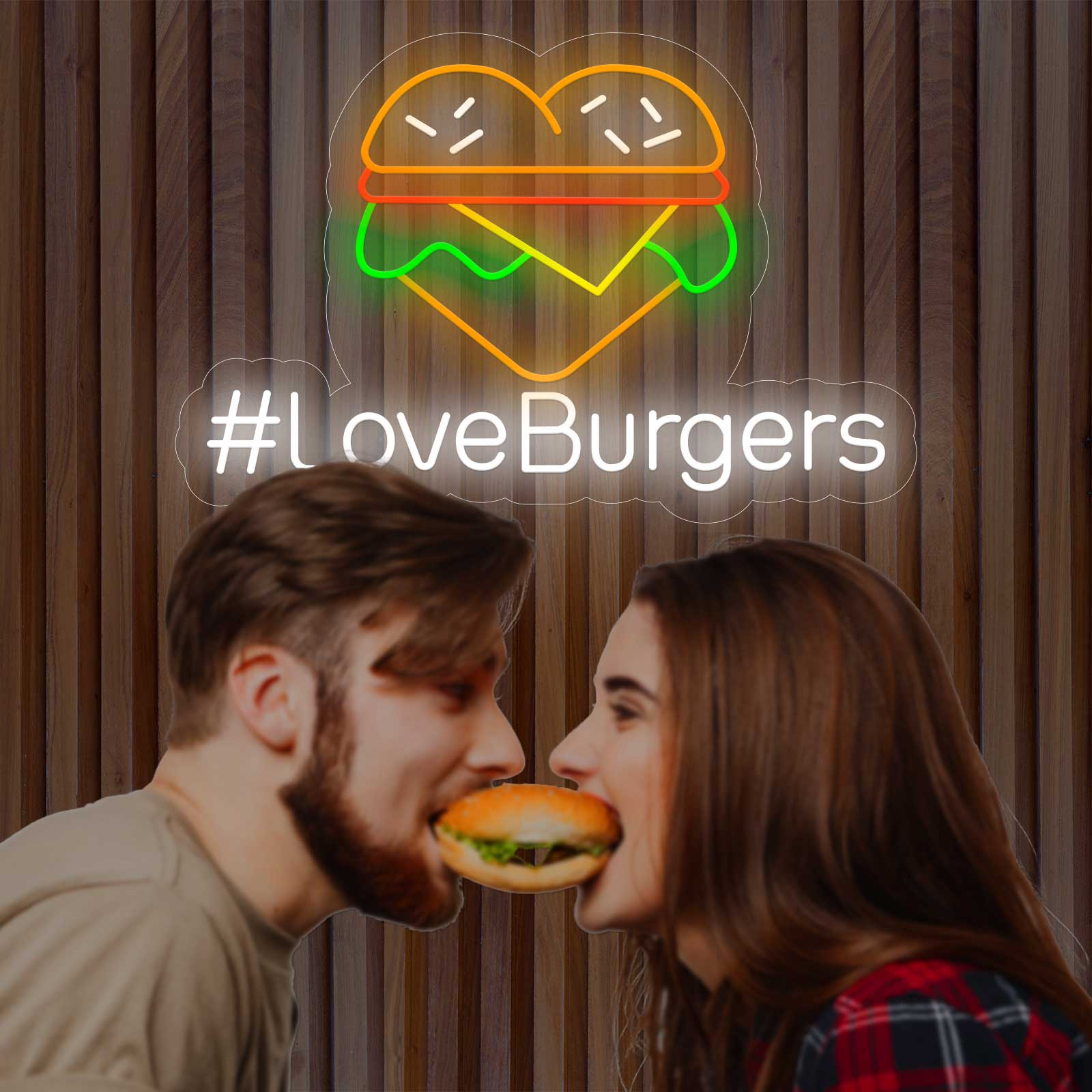 Néon #LoveBurgers - Miniatura 1
