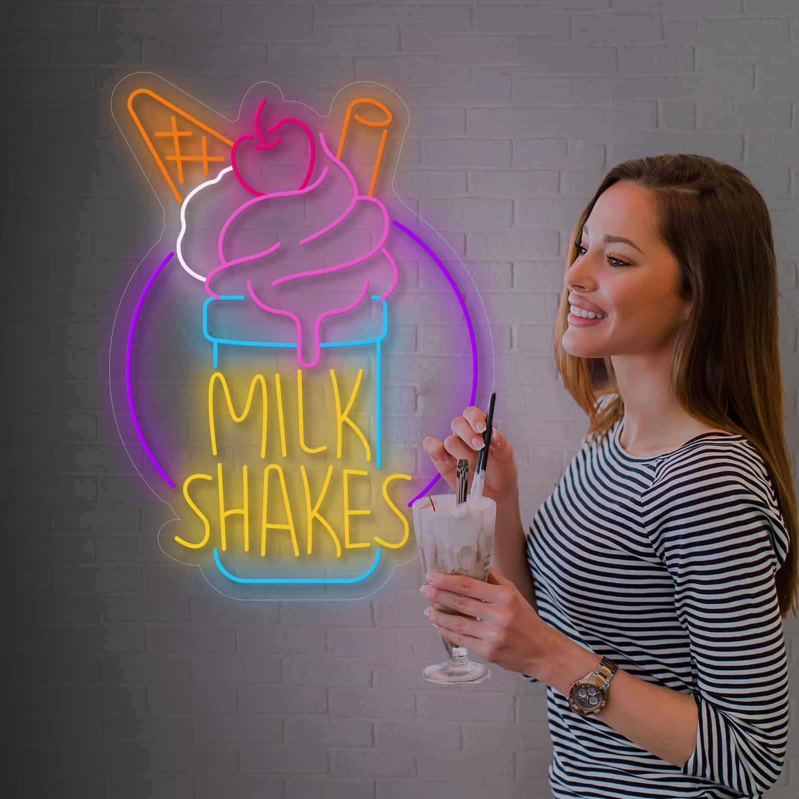 Milkshakes de Néon LED - Miniatura 1