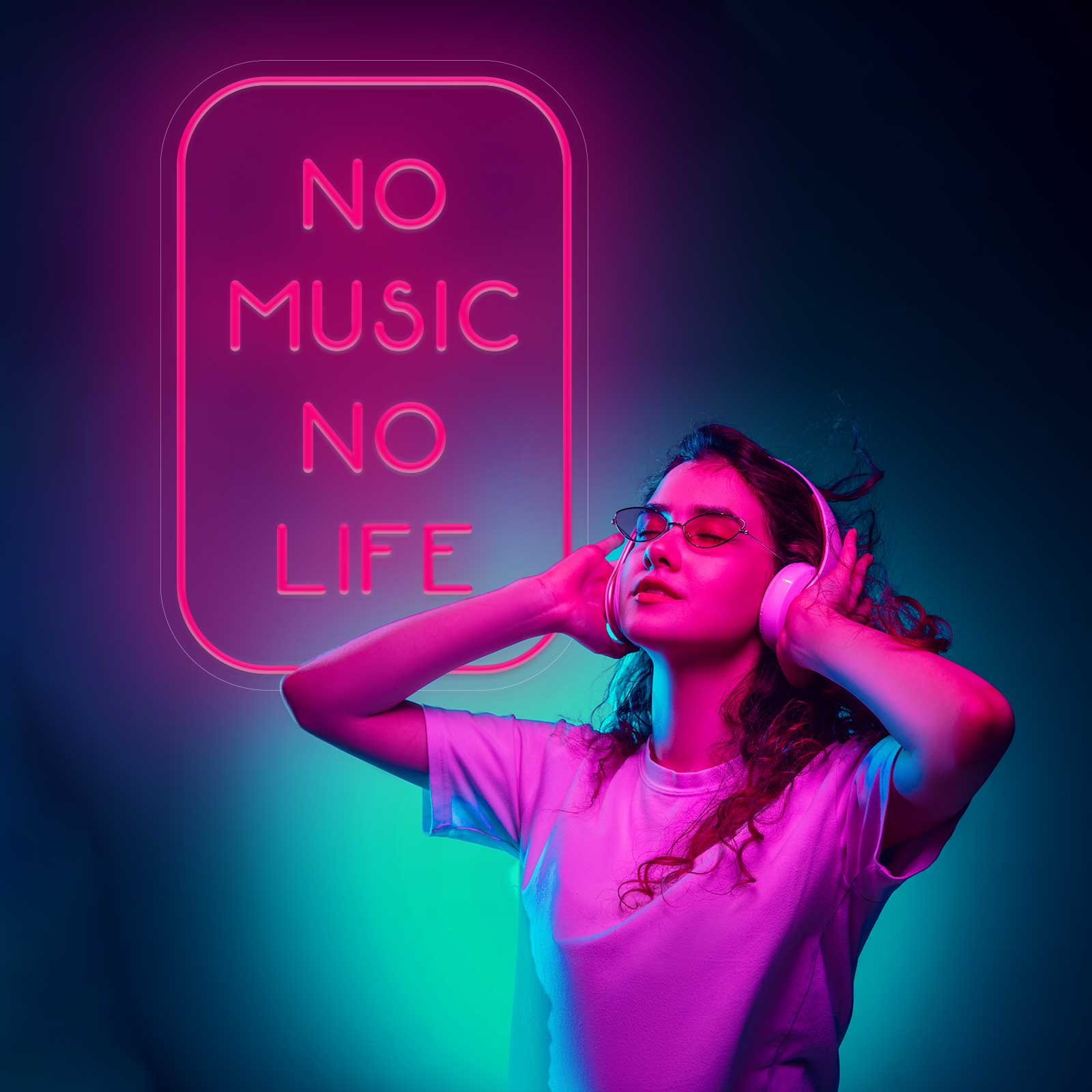 Néon No Music No Life - Miniature 1