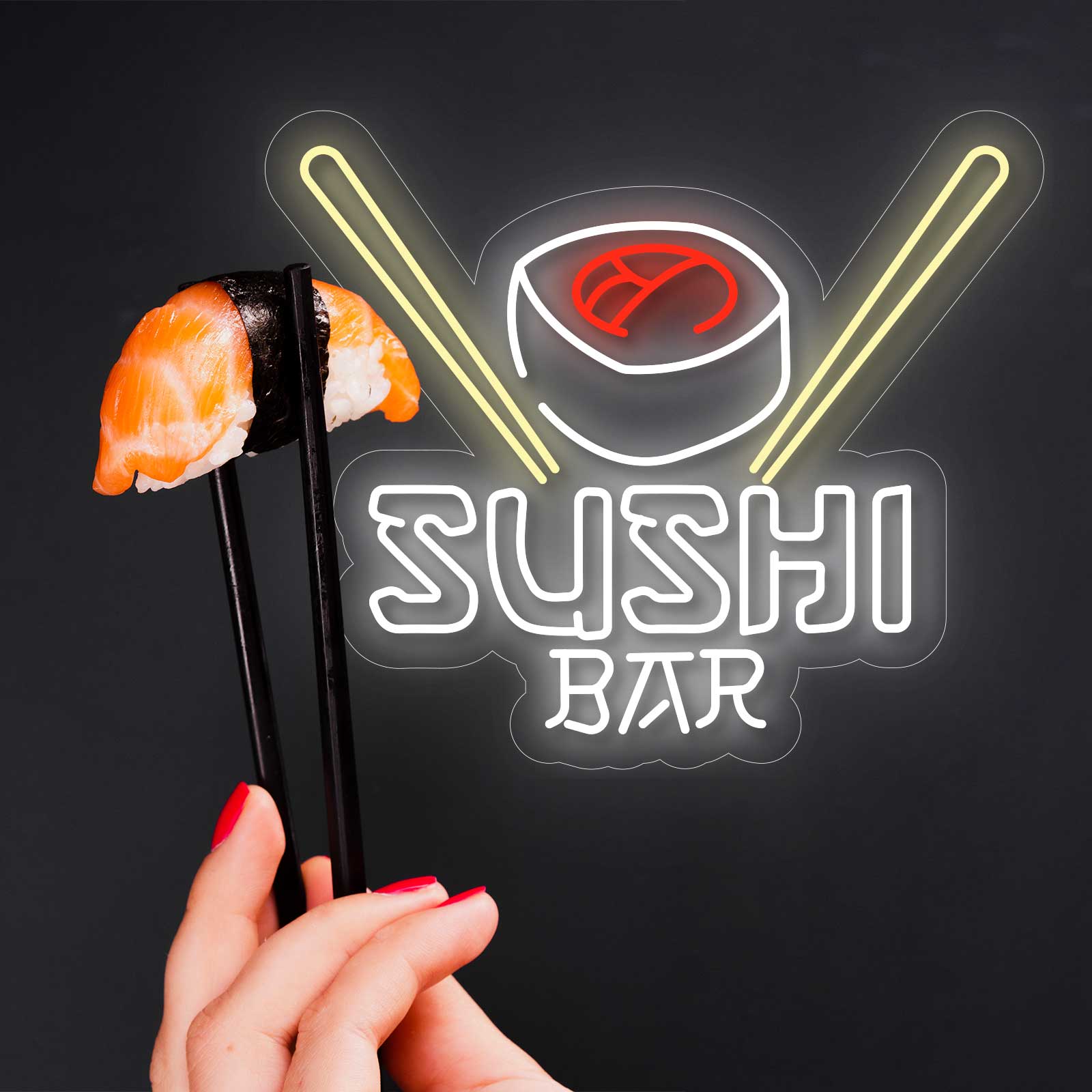 Bar de Sushi Néon - Miniatura 1