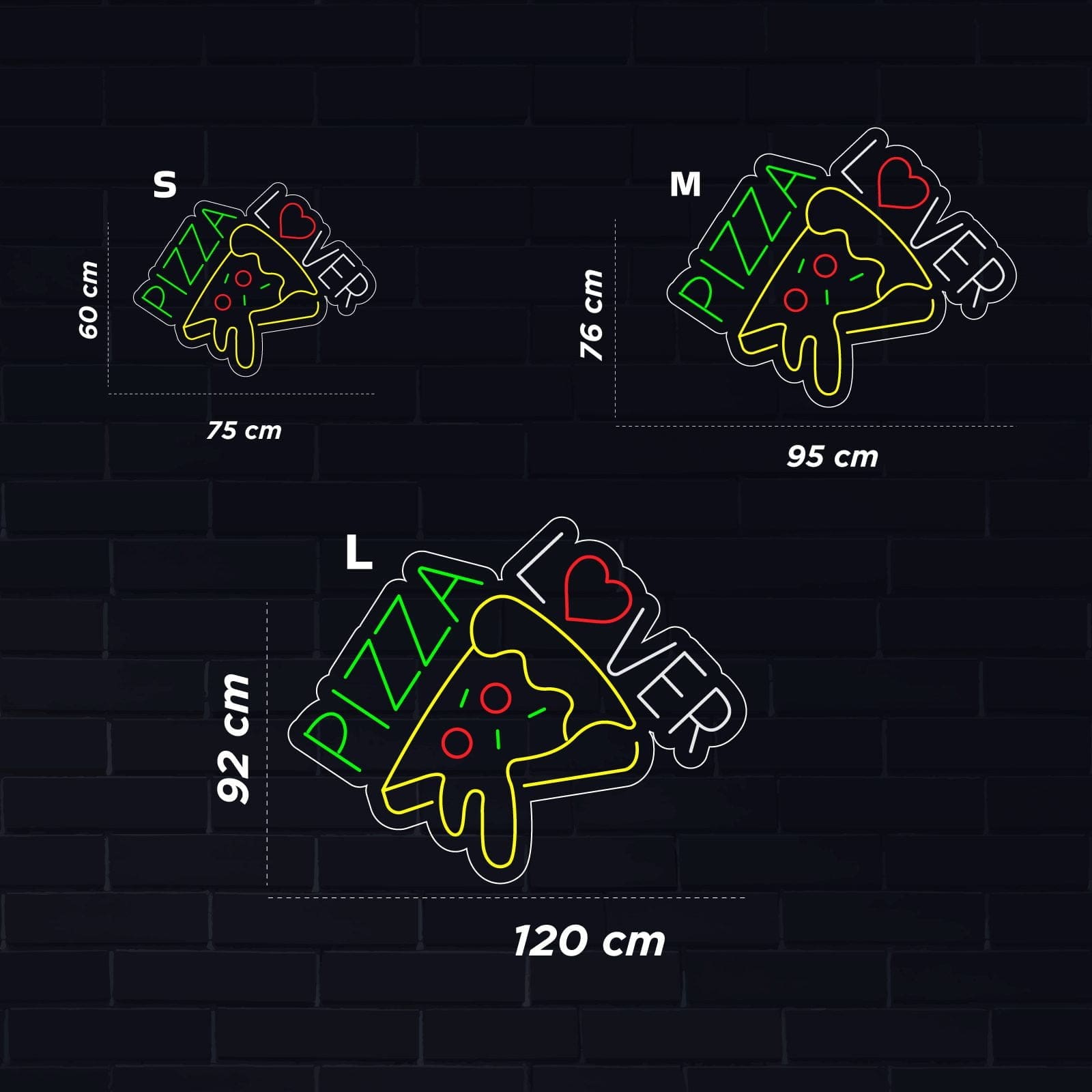 Amante de Pizza Néon - Miniatura 8