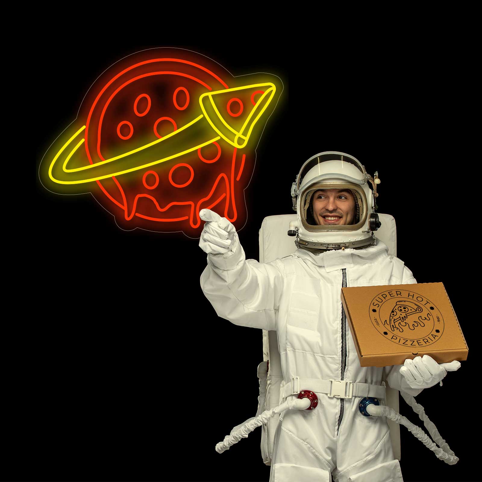 Letreiro Néon Pizza Planet - Miniatura 1