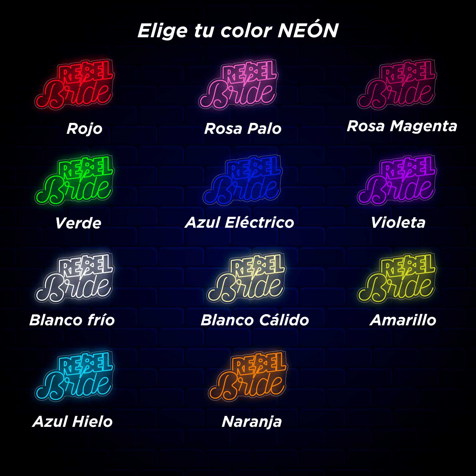 Néon Noiva Rebelde - Miniatura 4