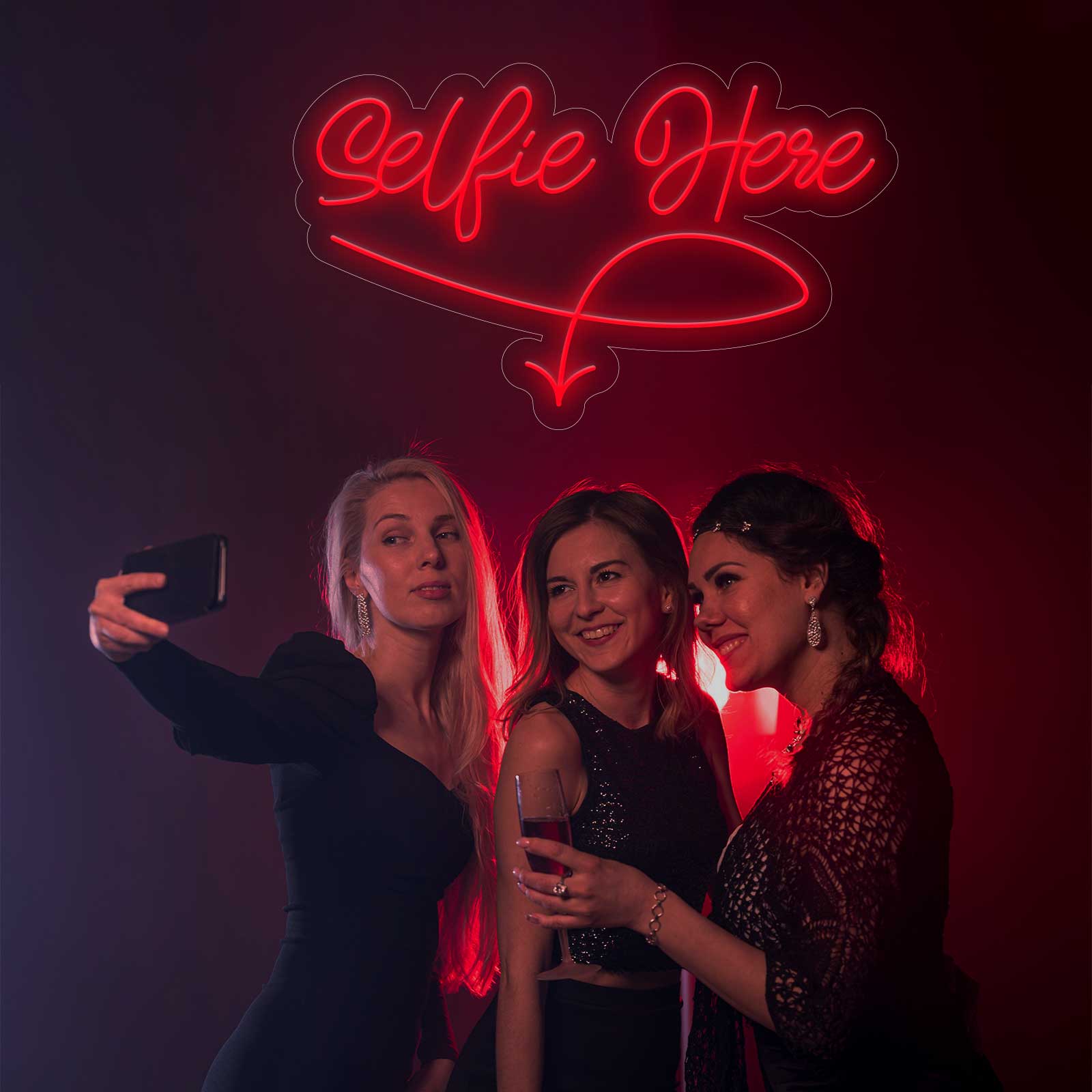 Selfie Néon Ici - Miniature 1
