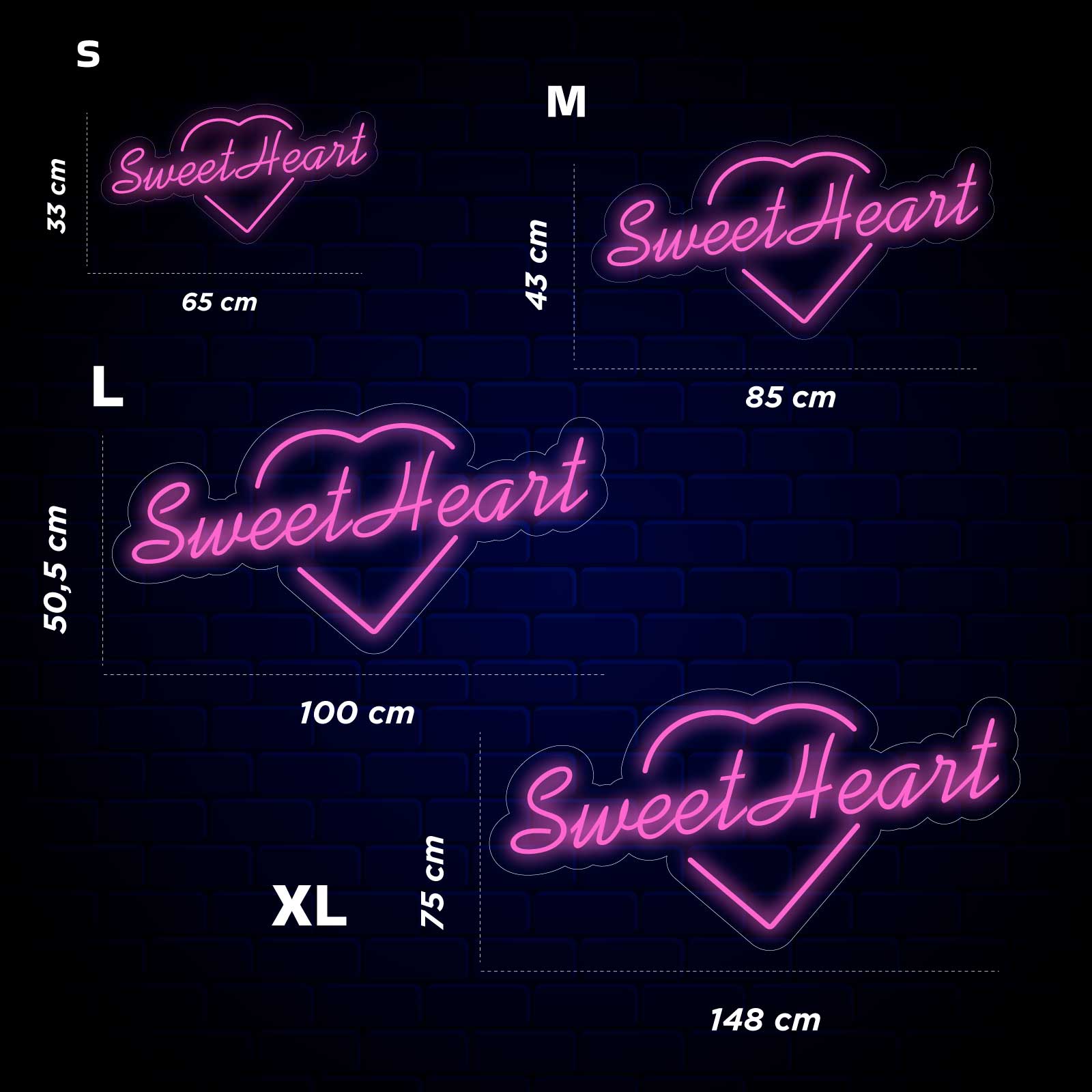 Sweet Heart Néon - Miniatura 4