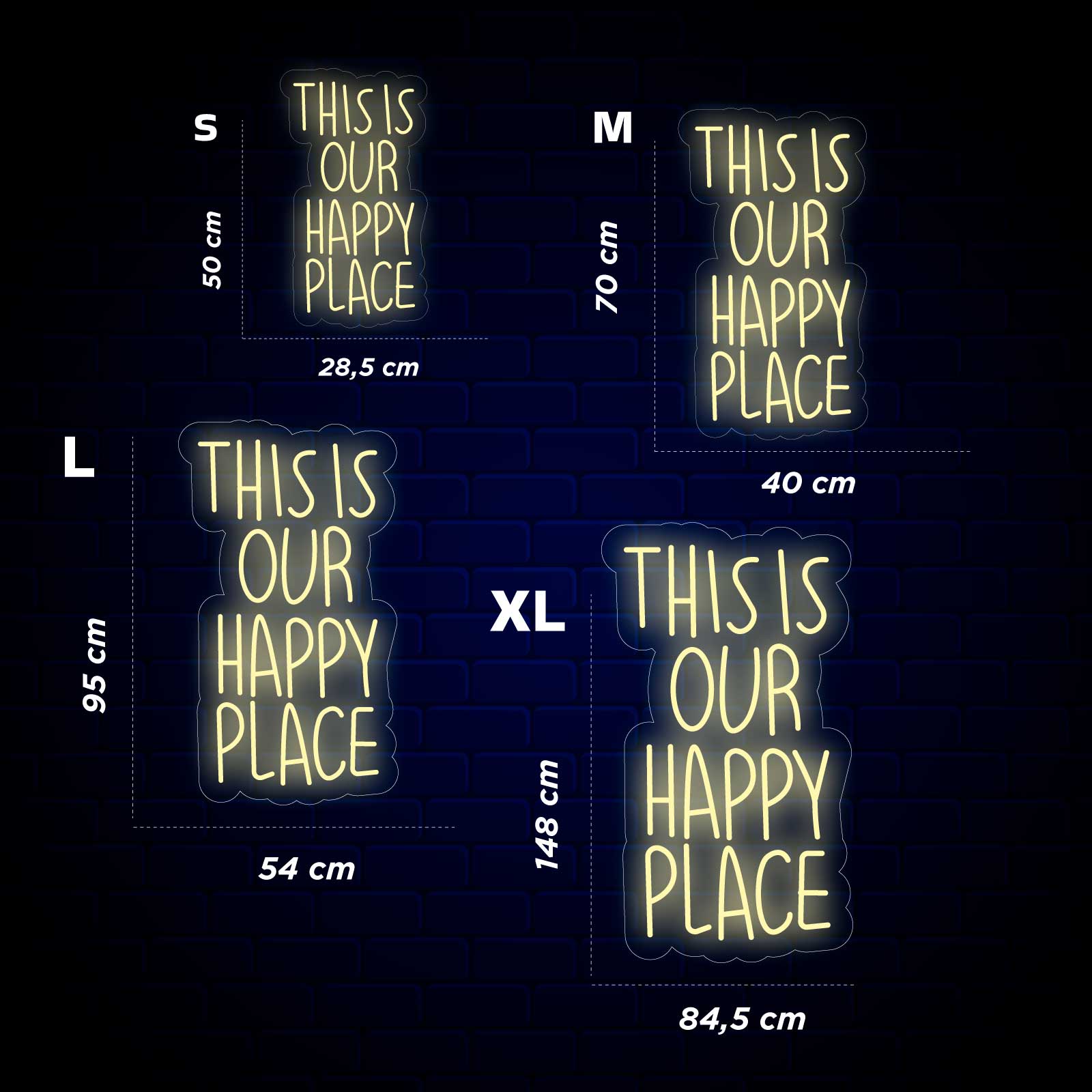 Néon This is our Happy Place - Miniatura 4