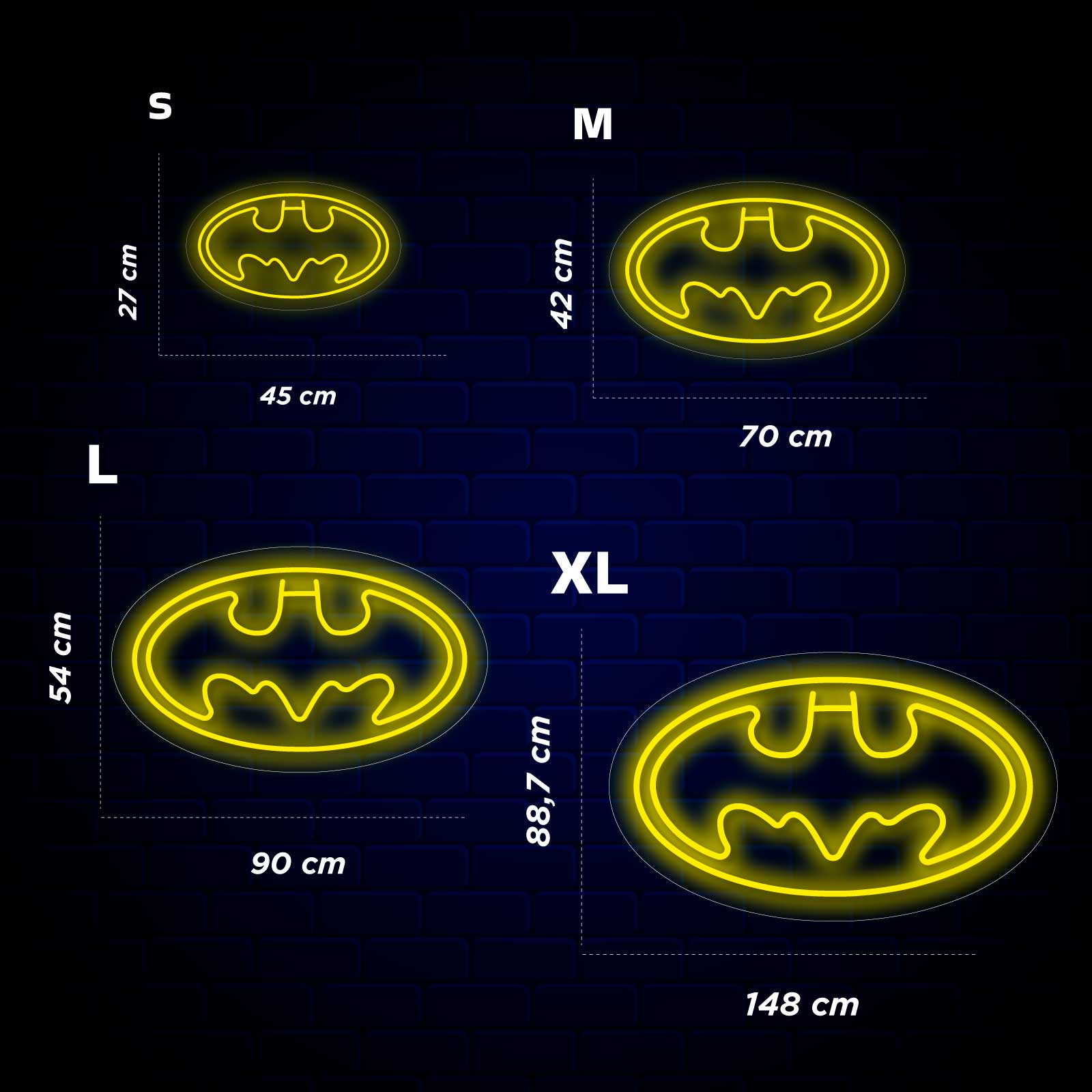Néon Batman - Miniatura 4