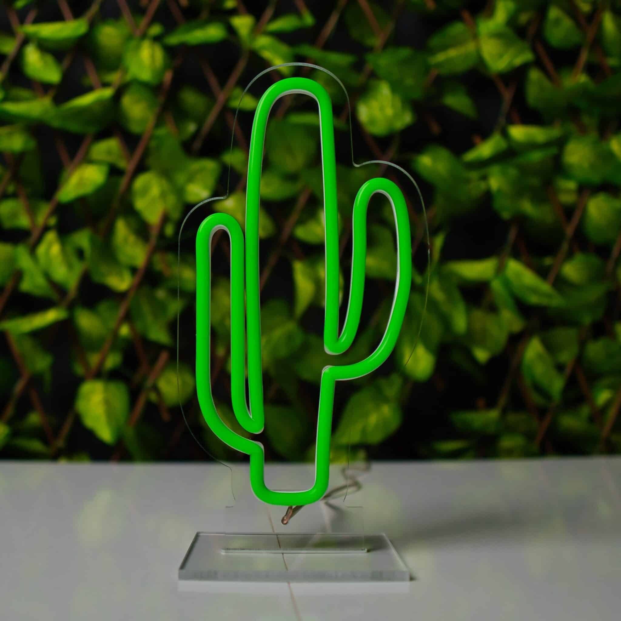 Lampe Néon Cactus - Miniature 8