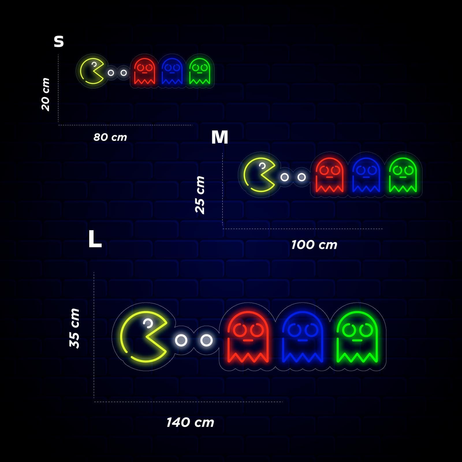 Néon Pac-Man - Miniature 5