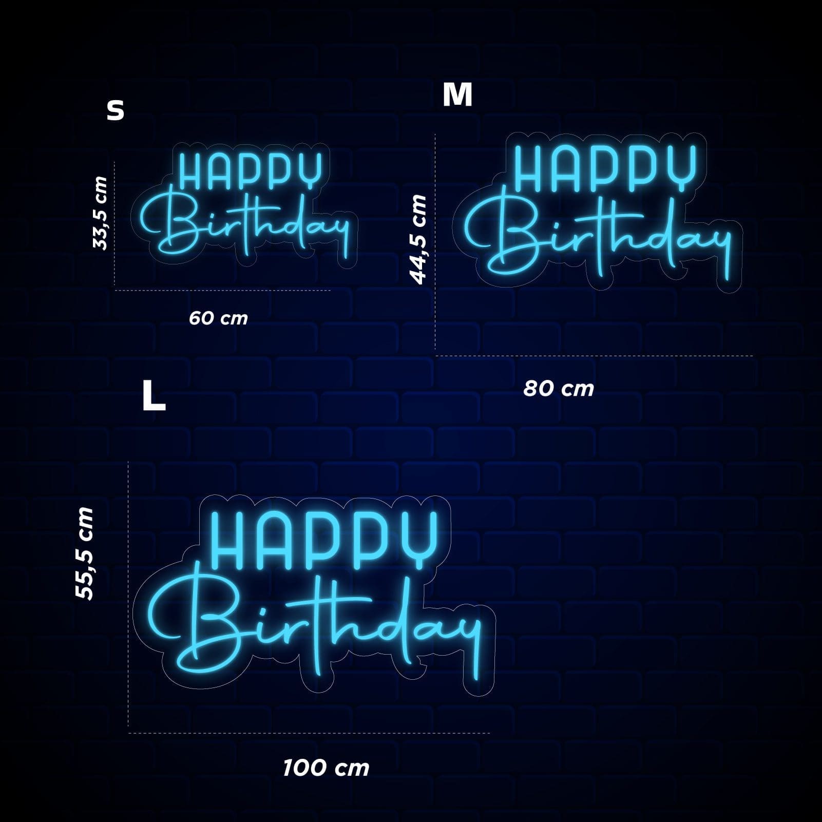 Néon Happy Birthday - Miniatura 6