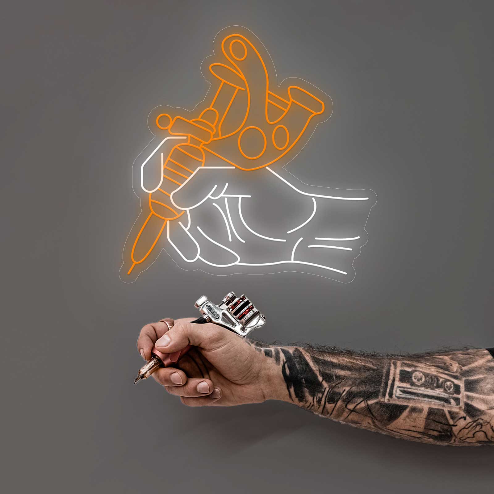 Enseignes Néon pour Salons de Tatouage - Miniature 1