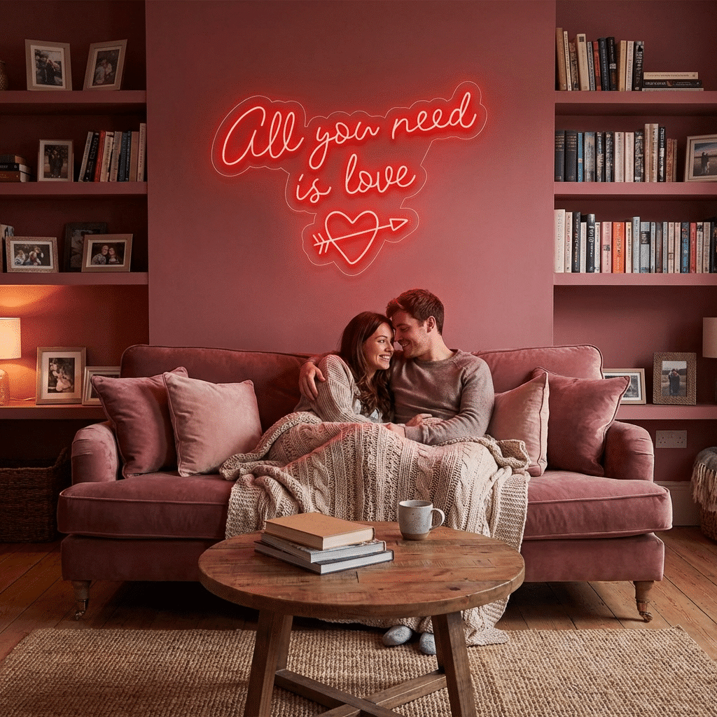 Néon All you need is Love - Miniatura 2