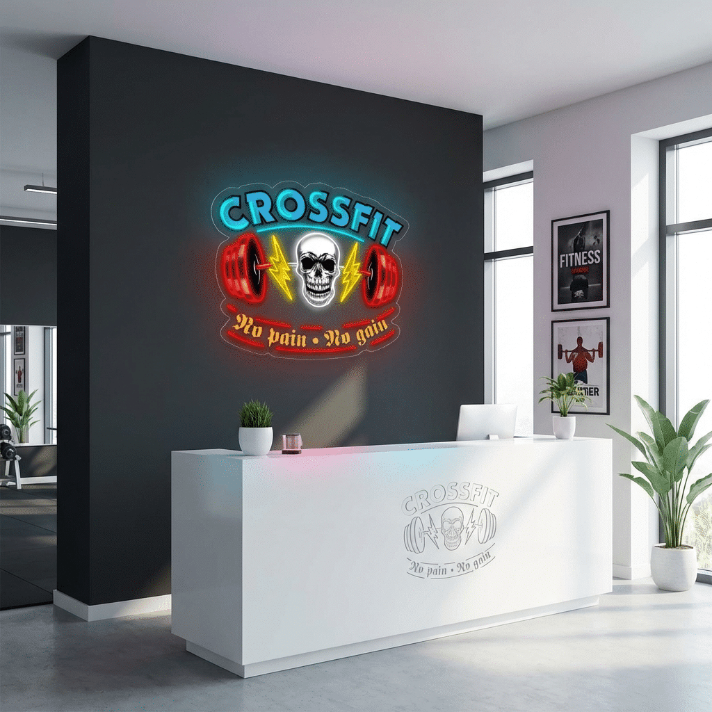 Enseigne Néon CROSSFIT - Miniature 3