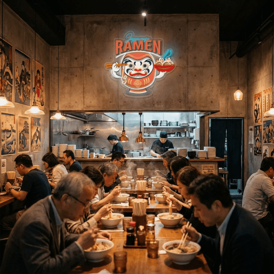 Letreiro de Néon RAMEN - Vista 2