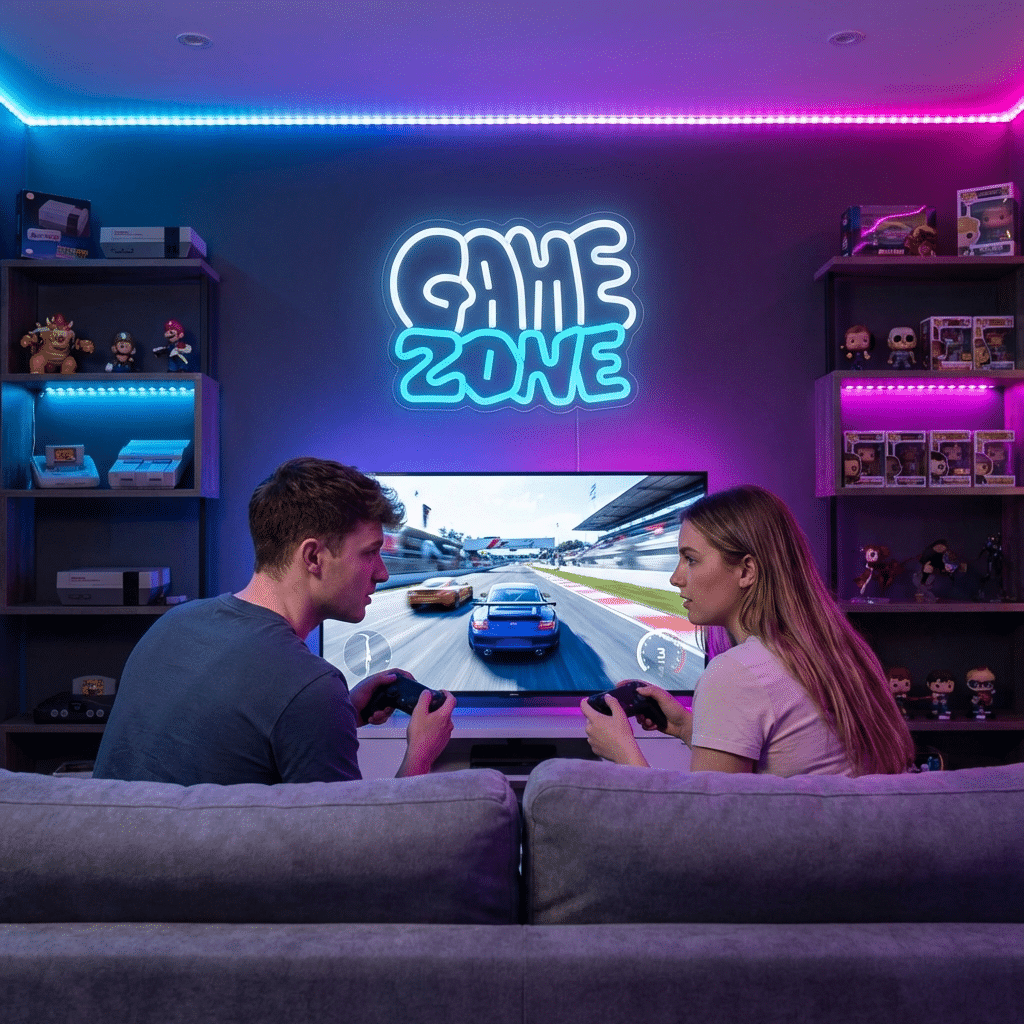 Lampe Néon Zone de Jeu - Miniature 2
