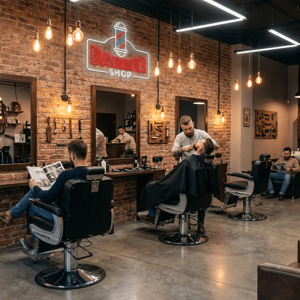 Barbearia Néon - Miniatura 2