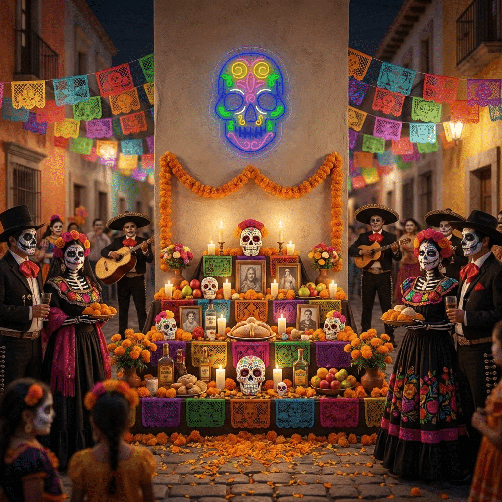 Calavera Néon - Miniature 2