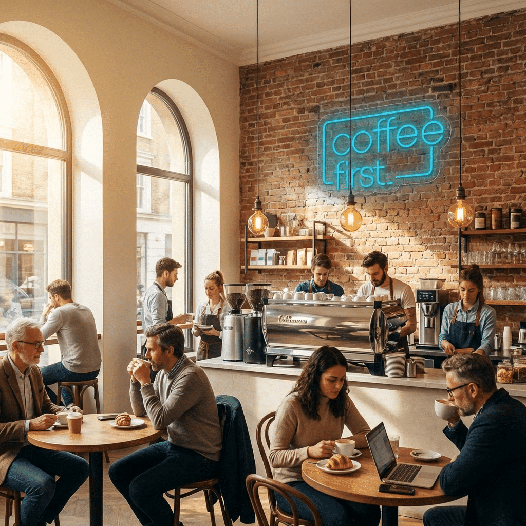 Néon Café Primeiro - Miniatura 2