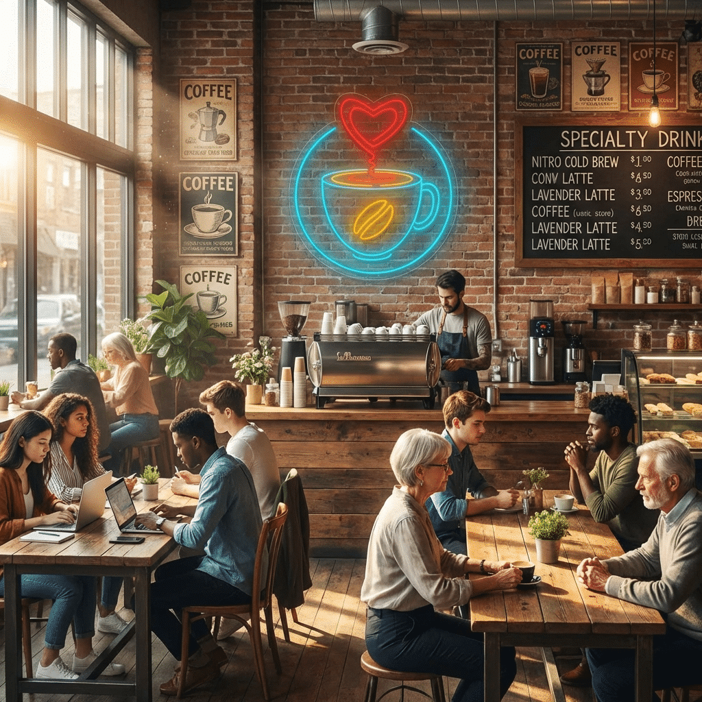 Café Néon - Miniatura 2