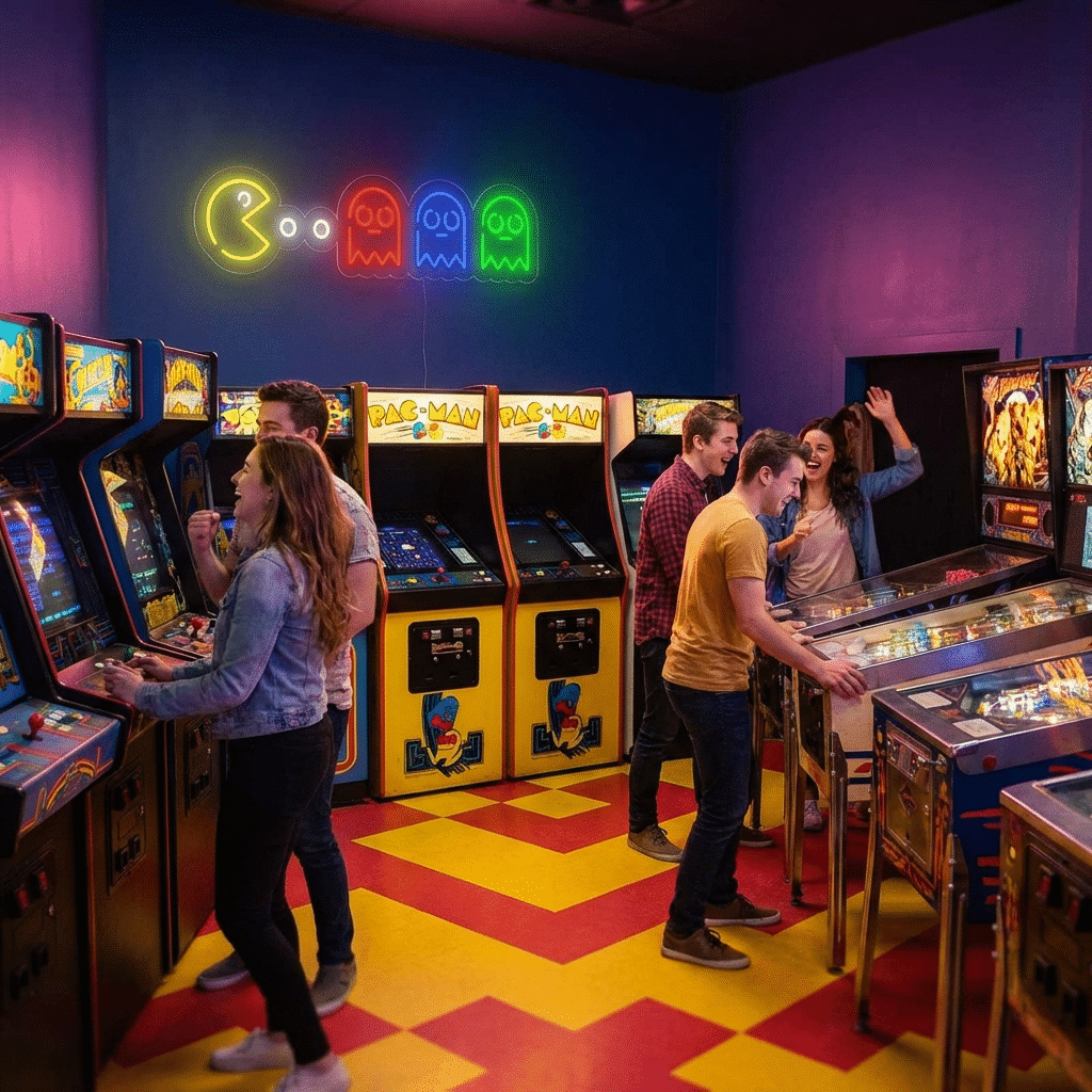 Néon Pac-Man - Miniature 2