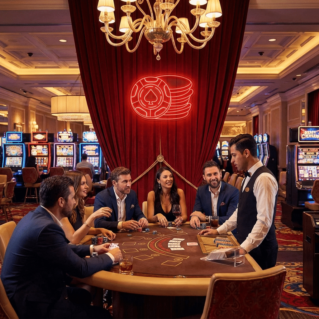 Letreiro de Néon Ficha de Poker - Miniatura 2