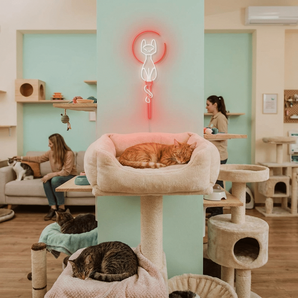 Chat Néon - Miniature 3