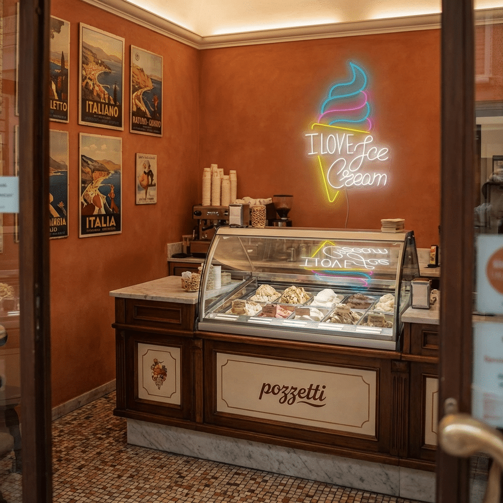Néon J'aime la Glace - Miniature 3