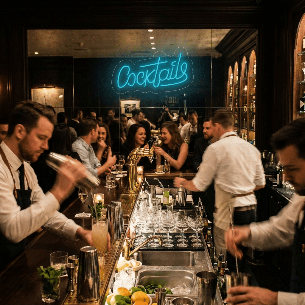 Letreiro Néon COCKTAILS - Miniatura 2