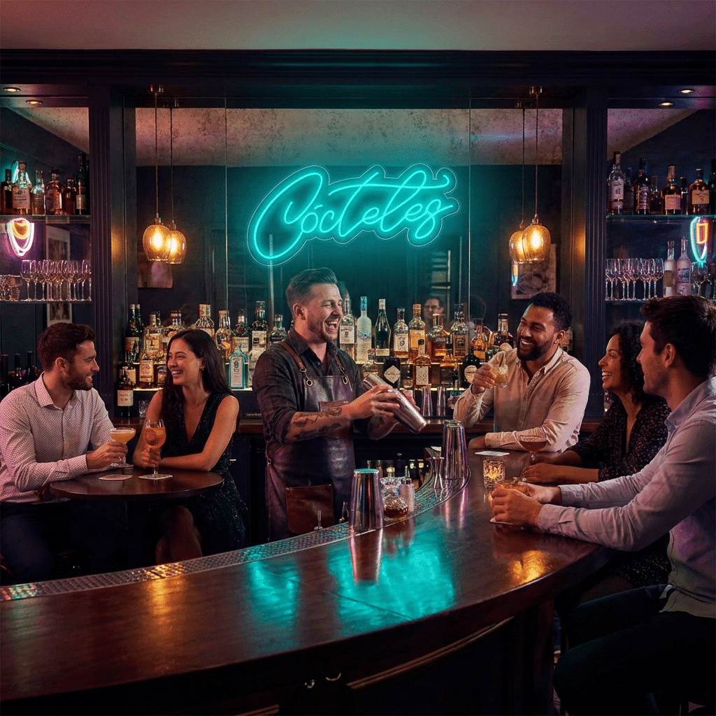 Letreiro Néon Cocktail - Miniatura 2